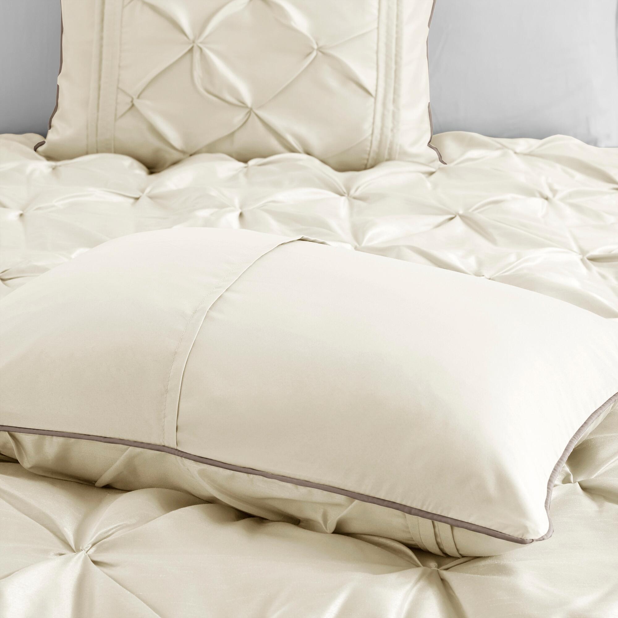 JLA Home Laurel Comforter Set, Ivory, large