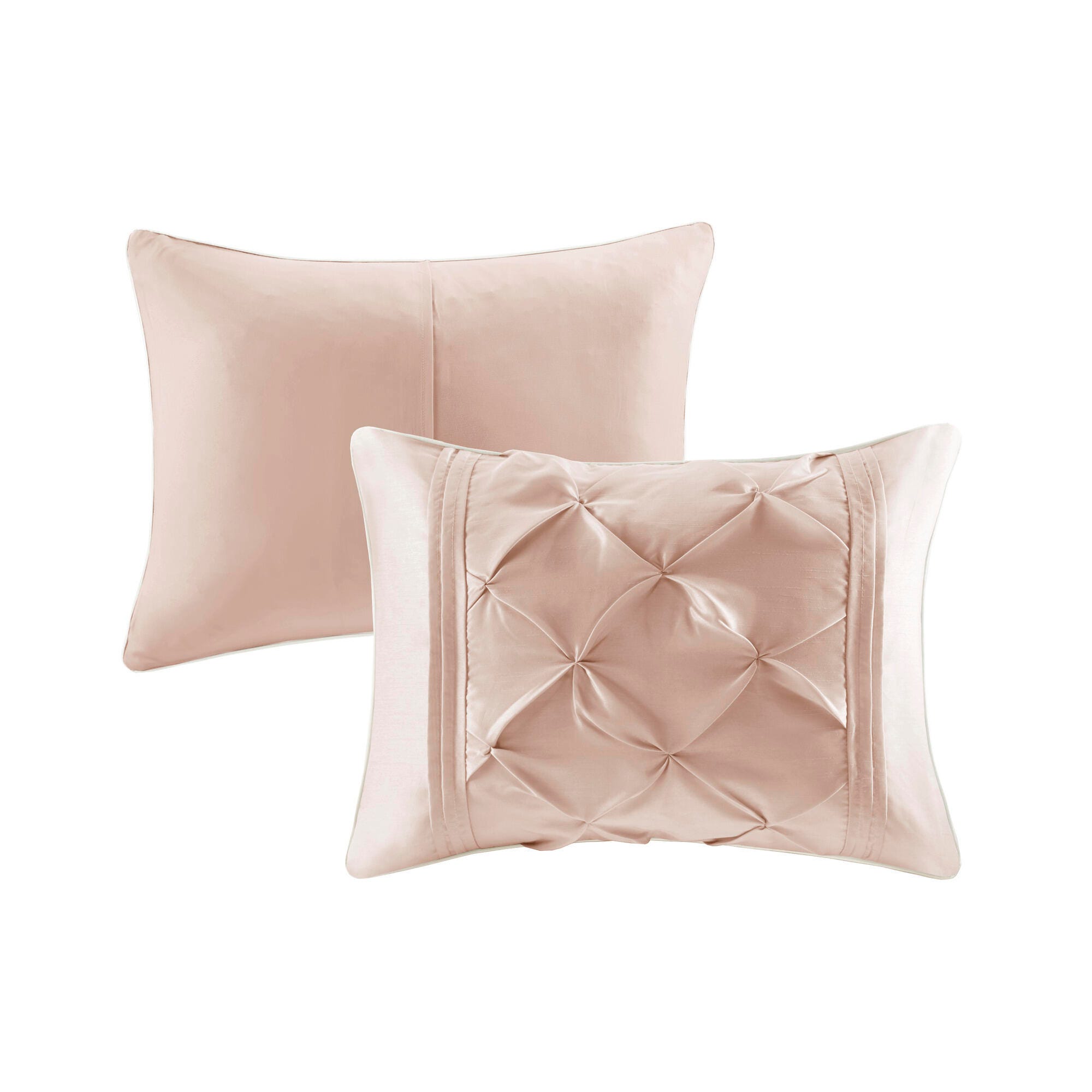 JLA Home Laurel Comforter Set, Blush, large