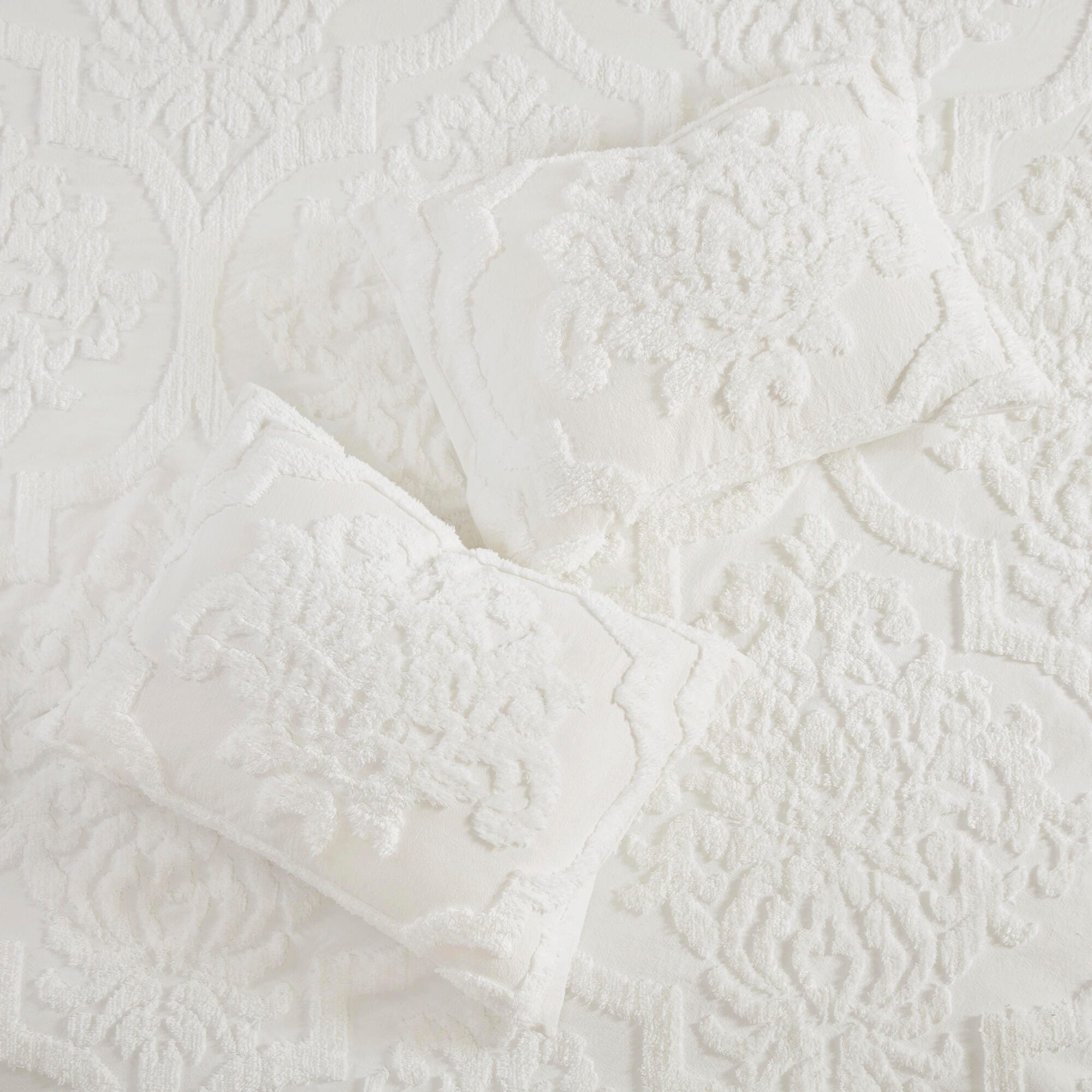 JLA Home Viola Comforter Set, White, large