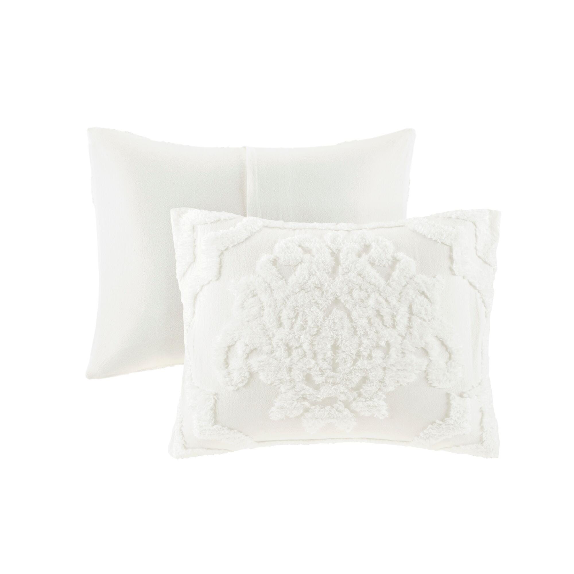 JLA Home Viola Comforter Set, White, large