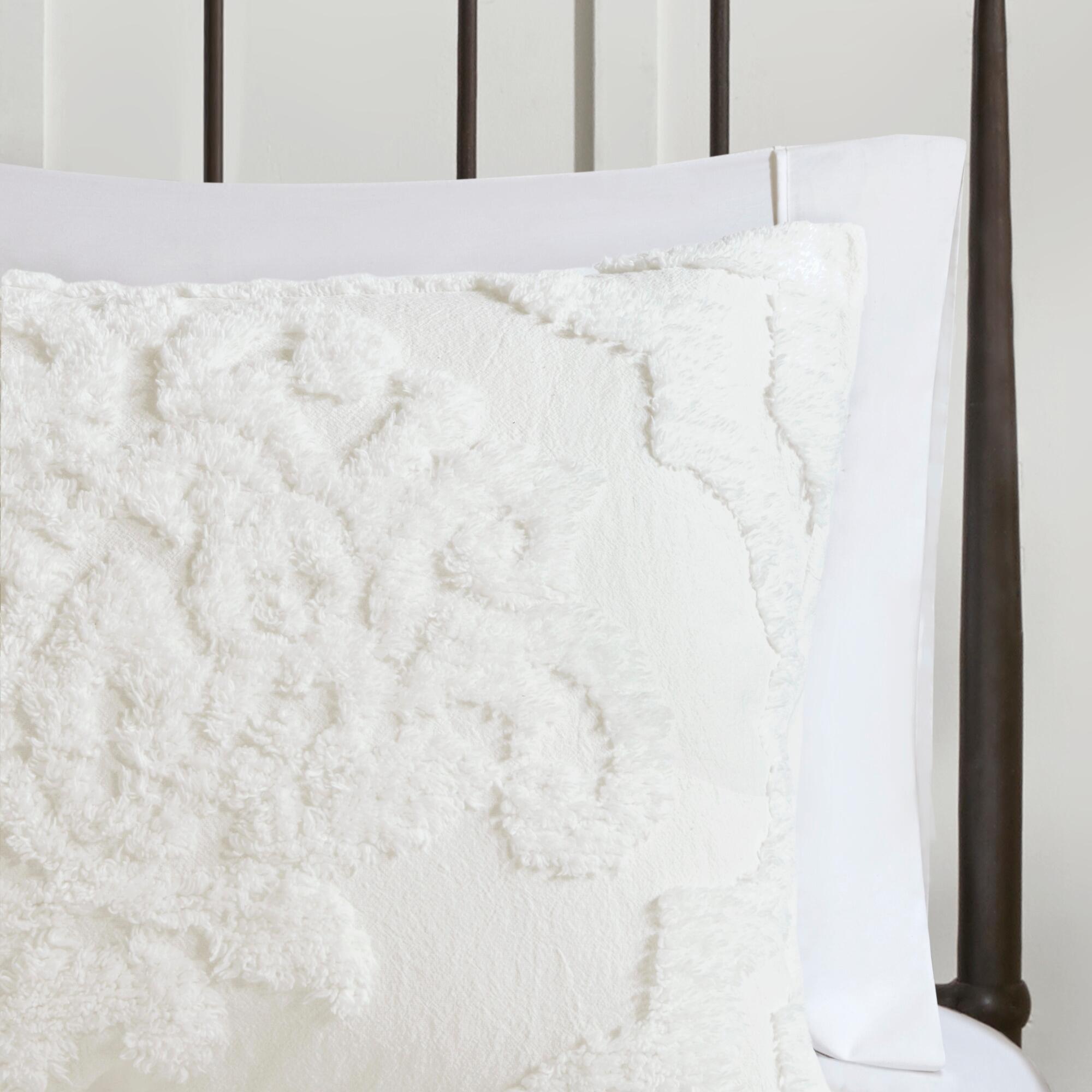 JLA Home Viola Comforter Set, White, large