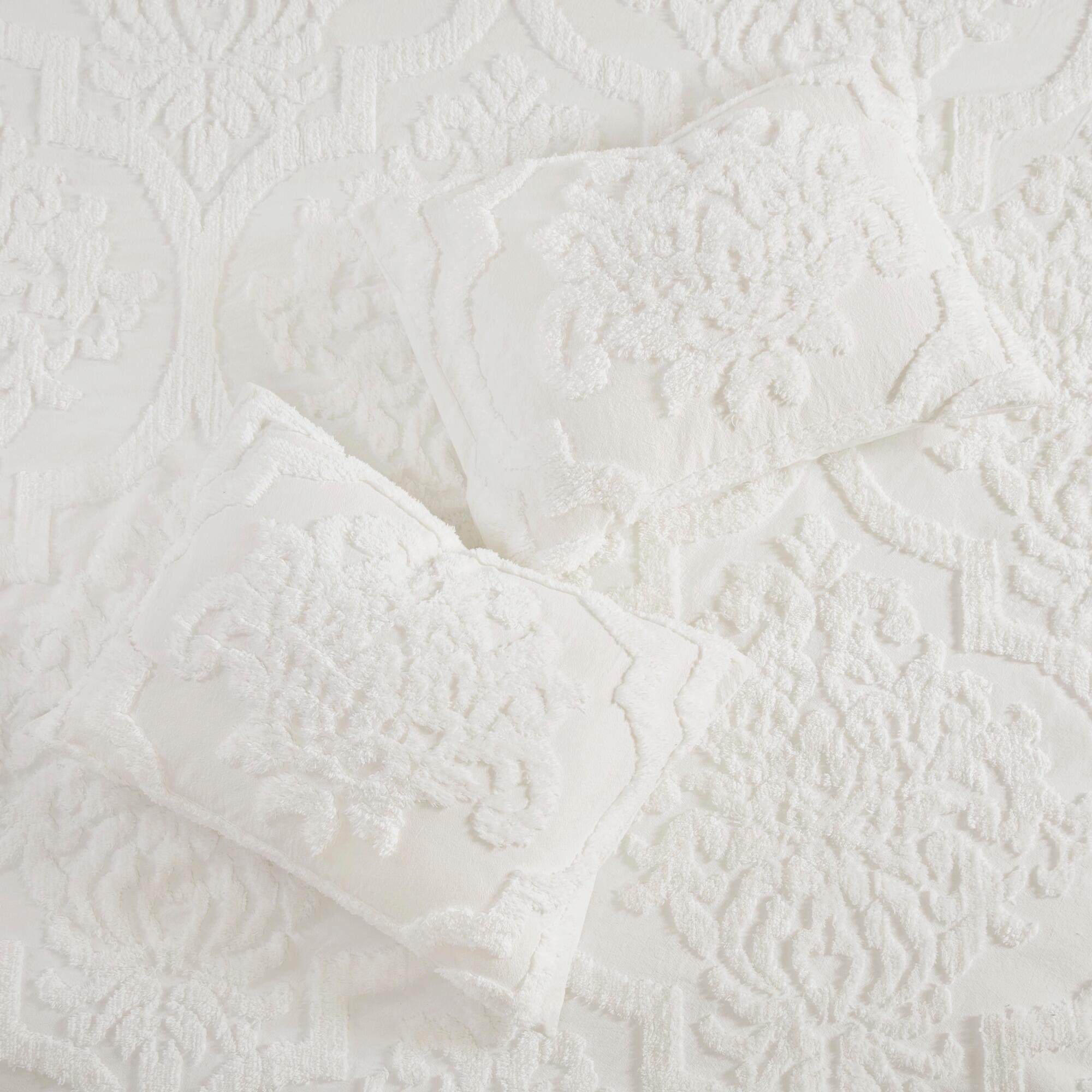 JLA Home Viola Comforter Set, White, large