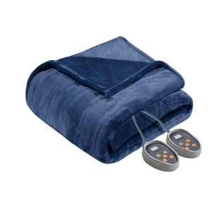 Beautyrest® Heated Microlight to Berber King Blanket