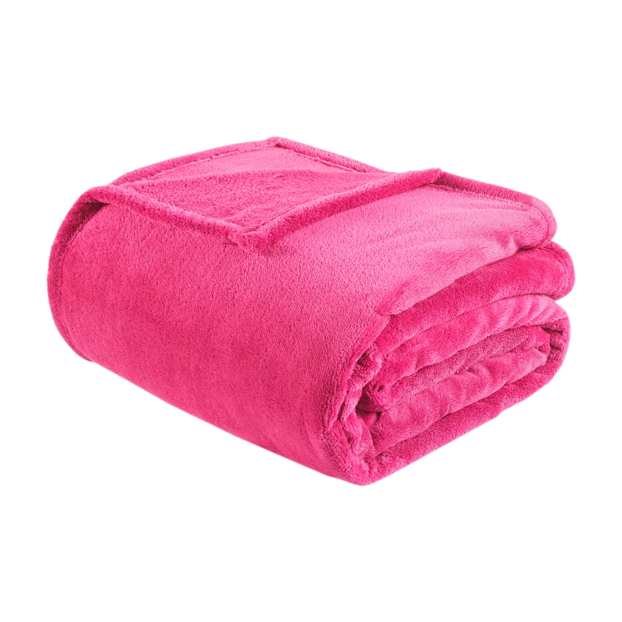 Intelligent Design Microlight plush Twin/Twin XL Oversized Blanket, Pink, rollover