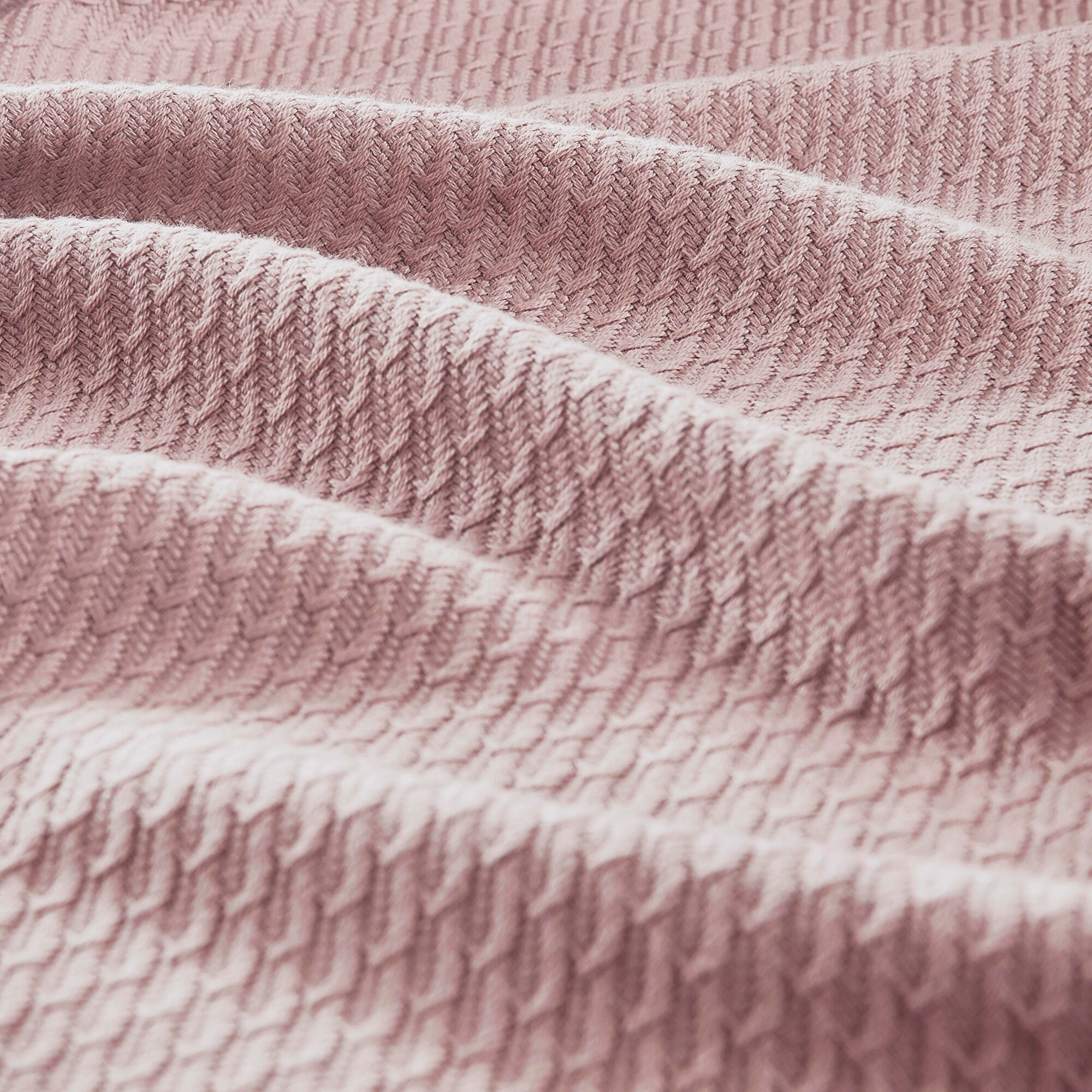 Madison Park Egyptian Cotton Full/Queen Blanket, Rose, large