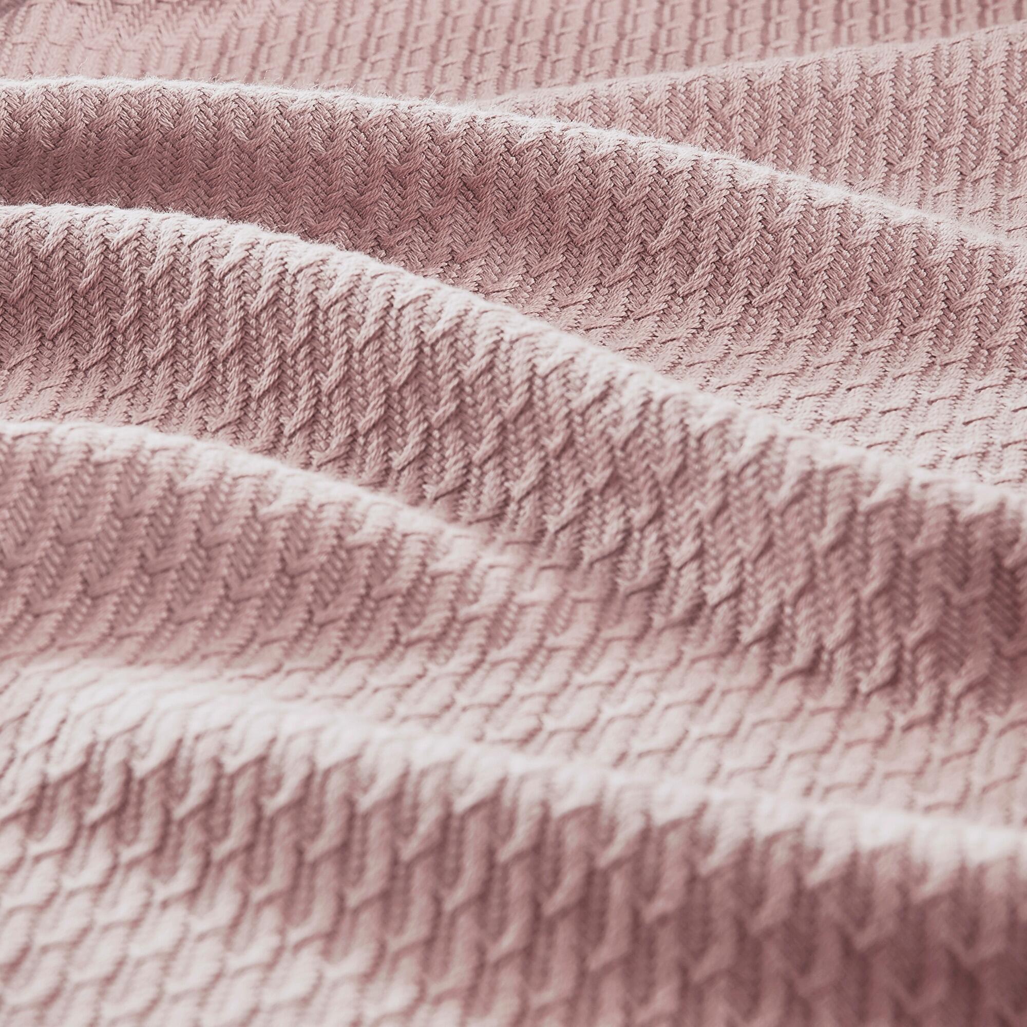 Madison Park Egyptian Cotton King Blanket, Rose, large