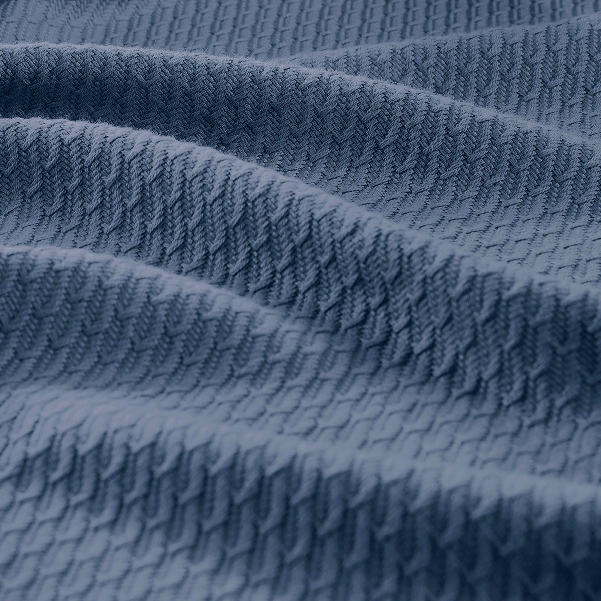 Madison Park Egyptian Cotton Full/Queen Blanket, Blue, large