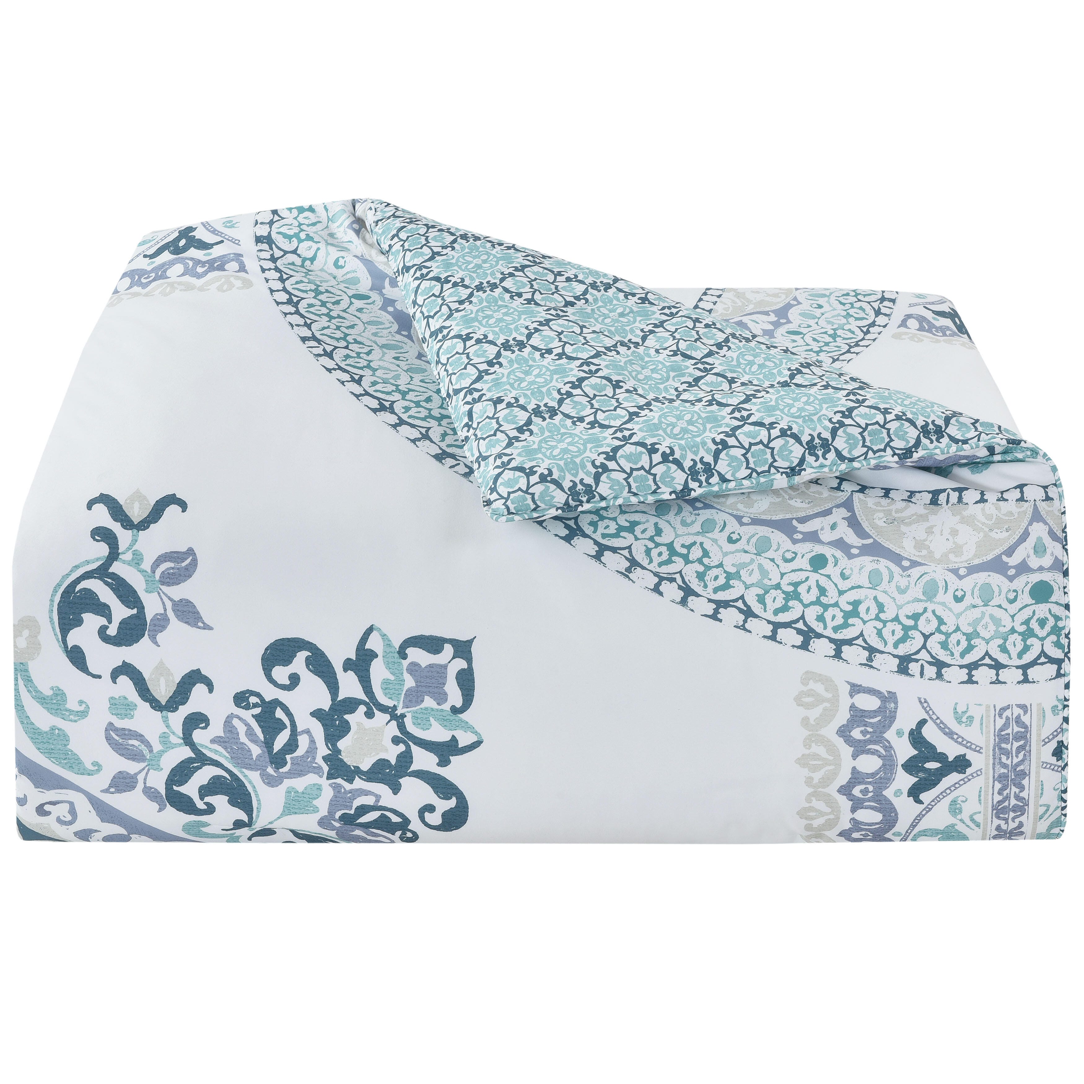 Royal Court Afton king 4-piece comforter set, Blue, rollover