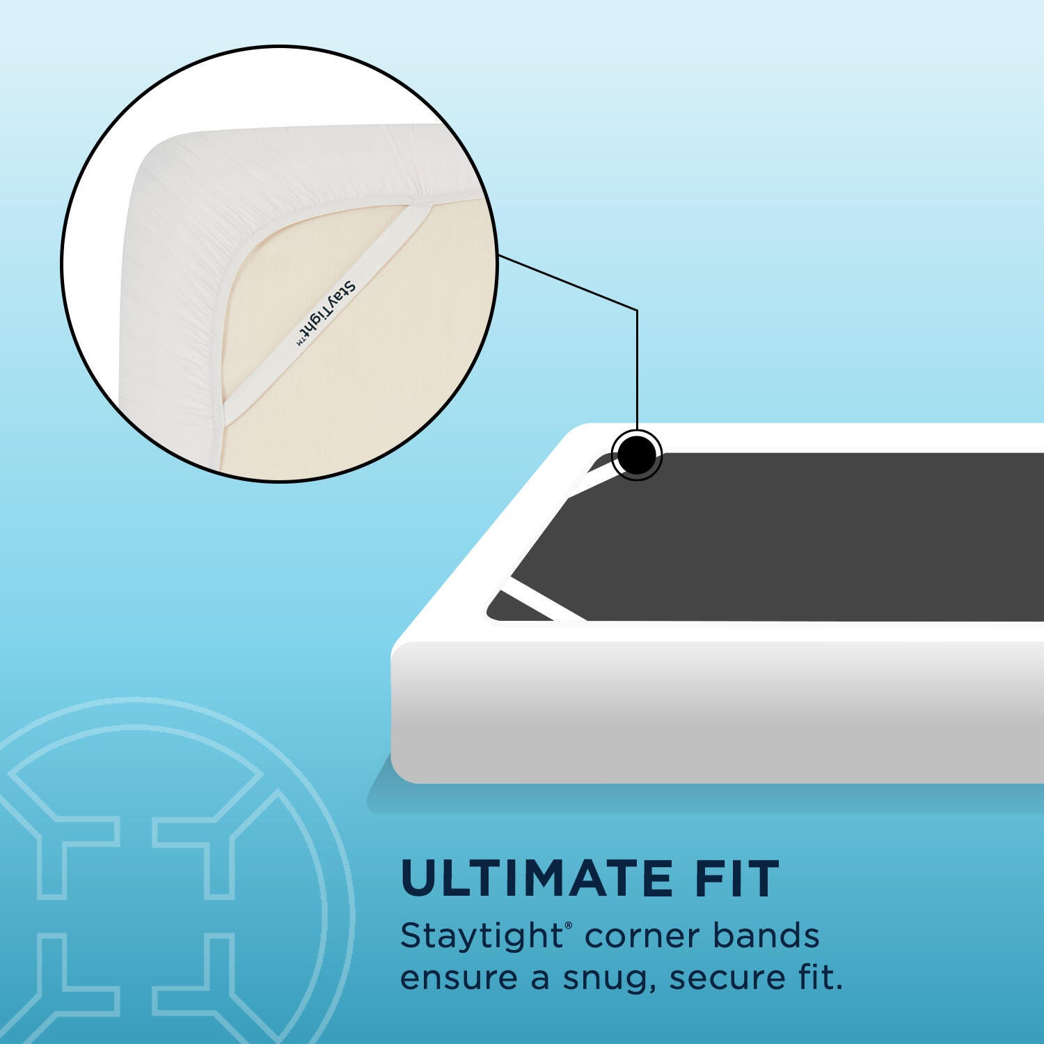 Tempur-Protect Breeze Queen Mattress Protector, White, large
