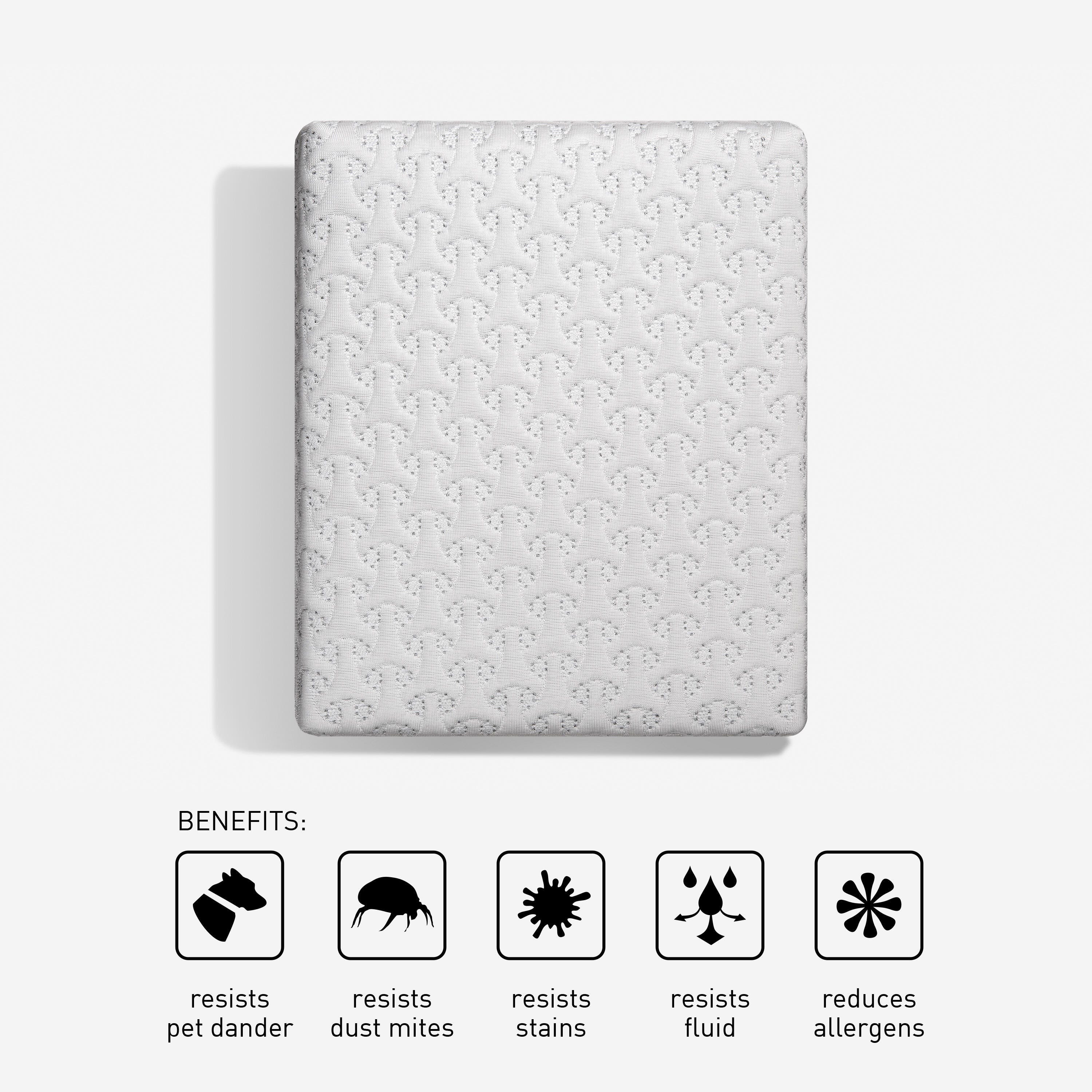 Ver-Tex Performance Mattress Protector Ver-Tex Performance Mattress Protector, White, rollover