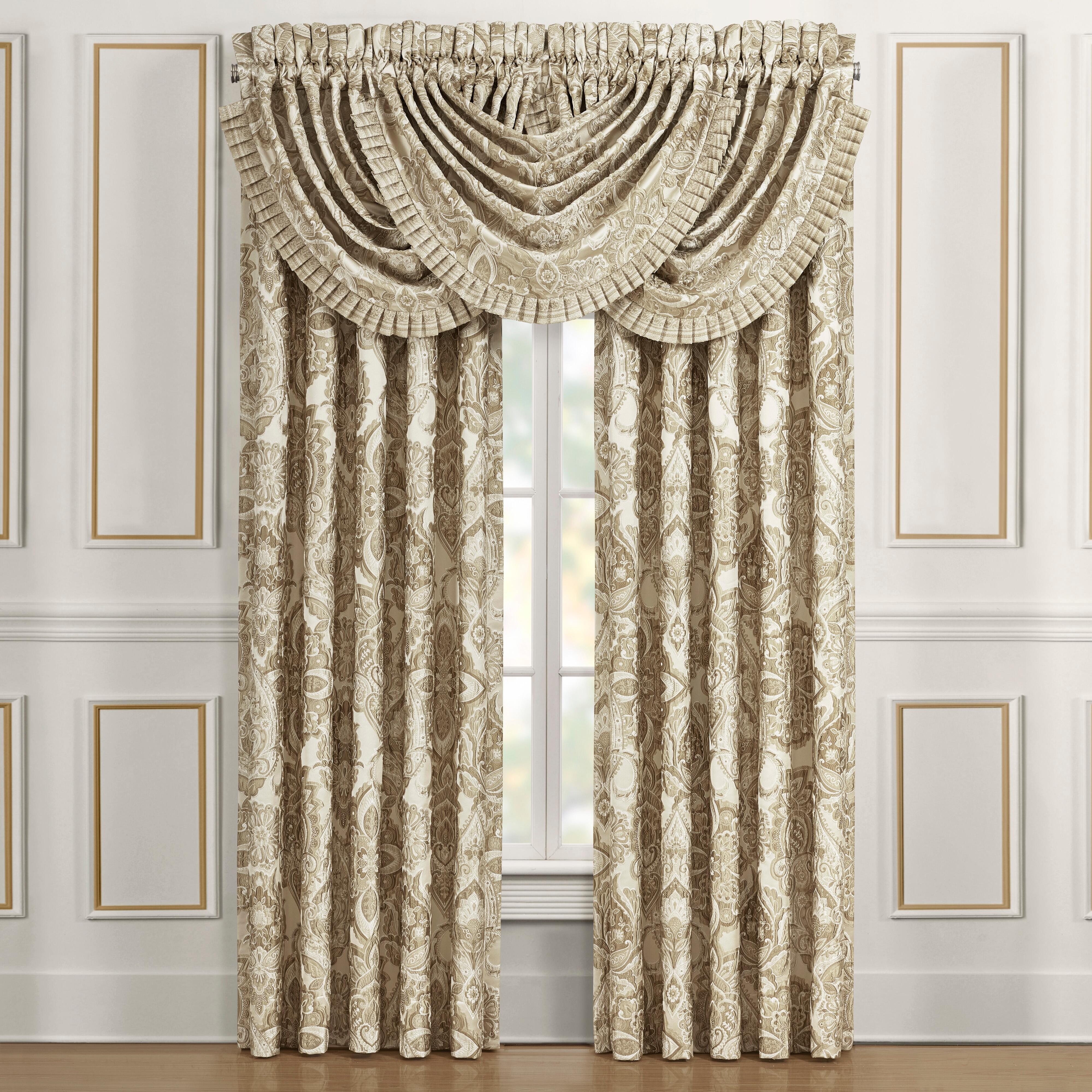 J.Queen New York New York Sandstone Window Waterfall Valance, , large
