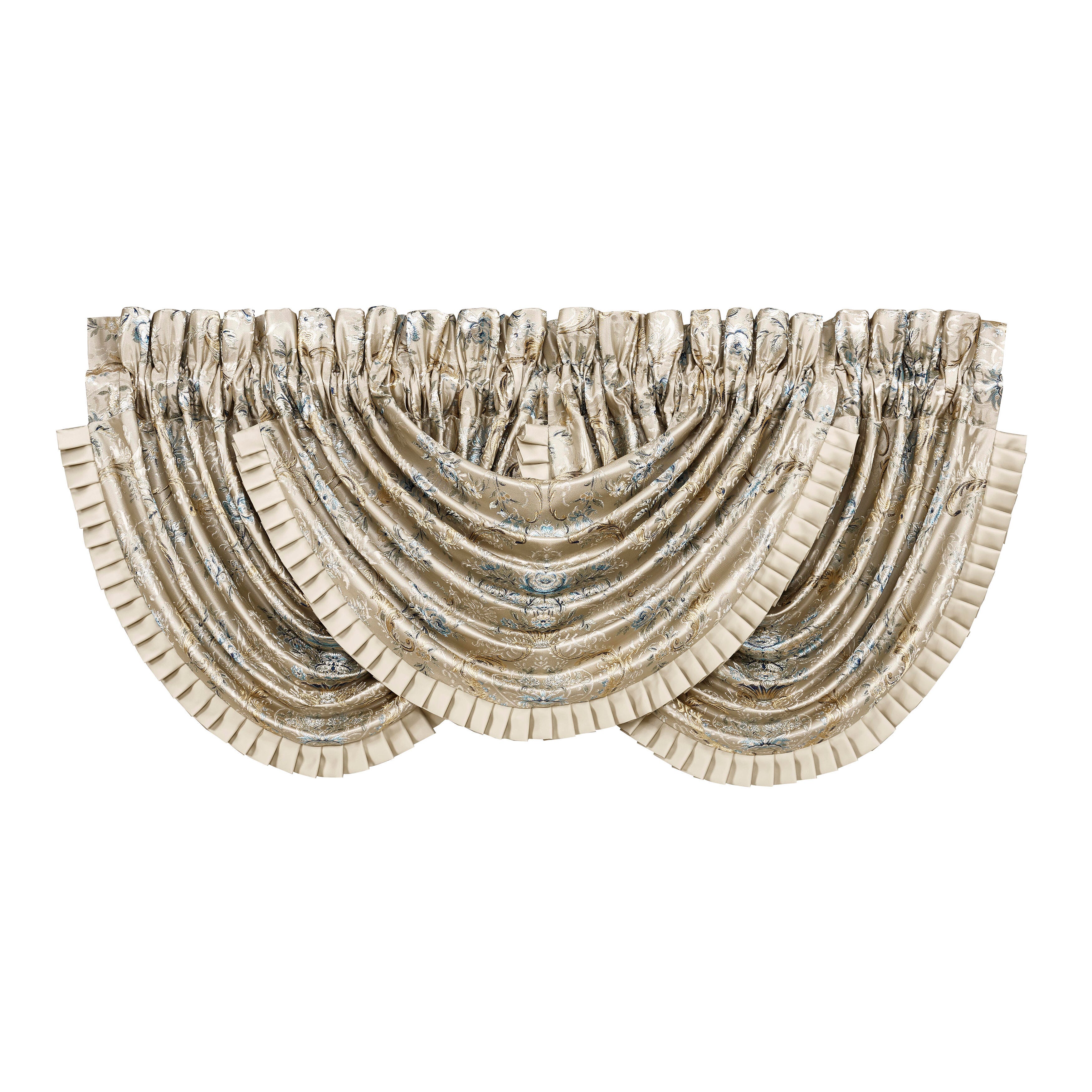 J.Queen New York New York Jacqueline Window Waterfall Valance, , large