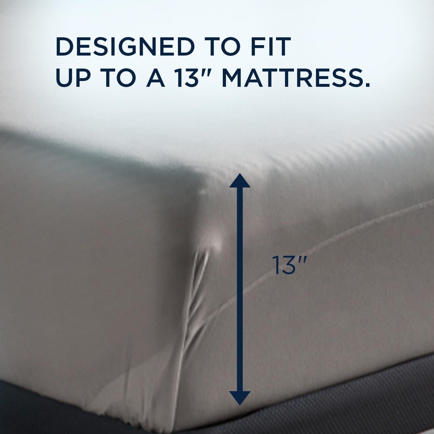 TEMPUR-breeze° Cooling Sheet Set- Split King, Graphite, large