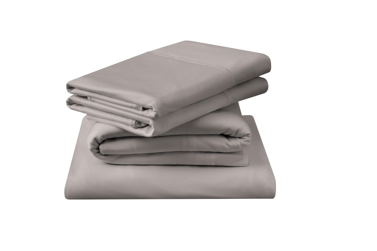 TEMPUR-breeze&deg; Cooling Sheet Set- Full, Graphite, rollover