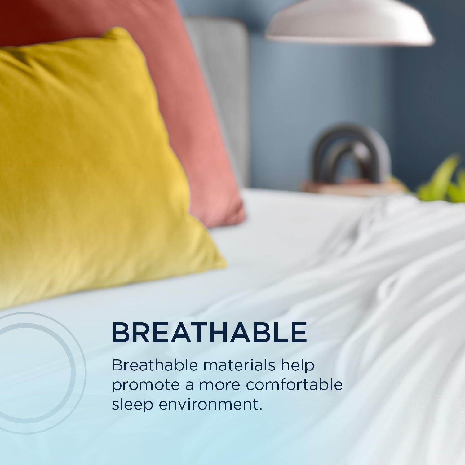 TEMPUR-breeze° Cooling Sheet Set- Twin XL, White, large