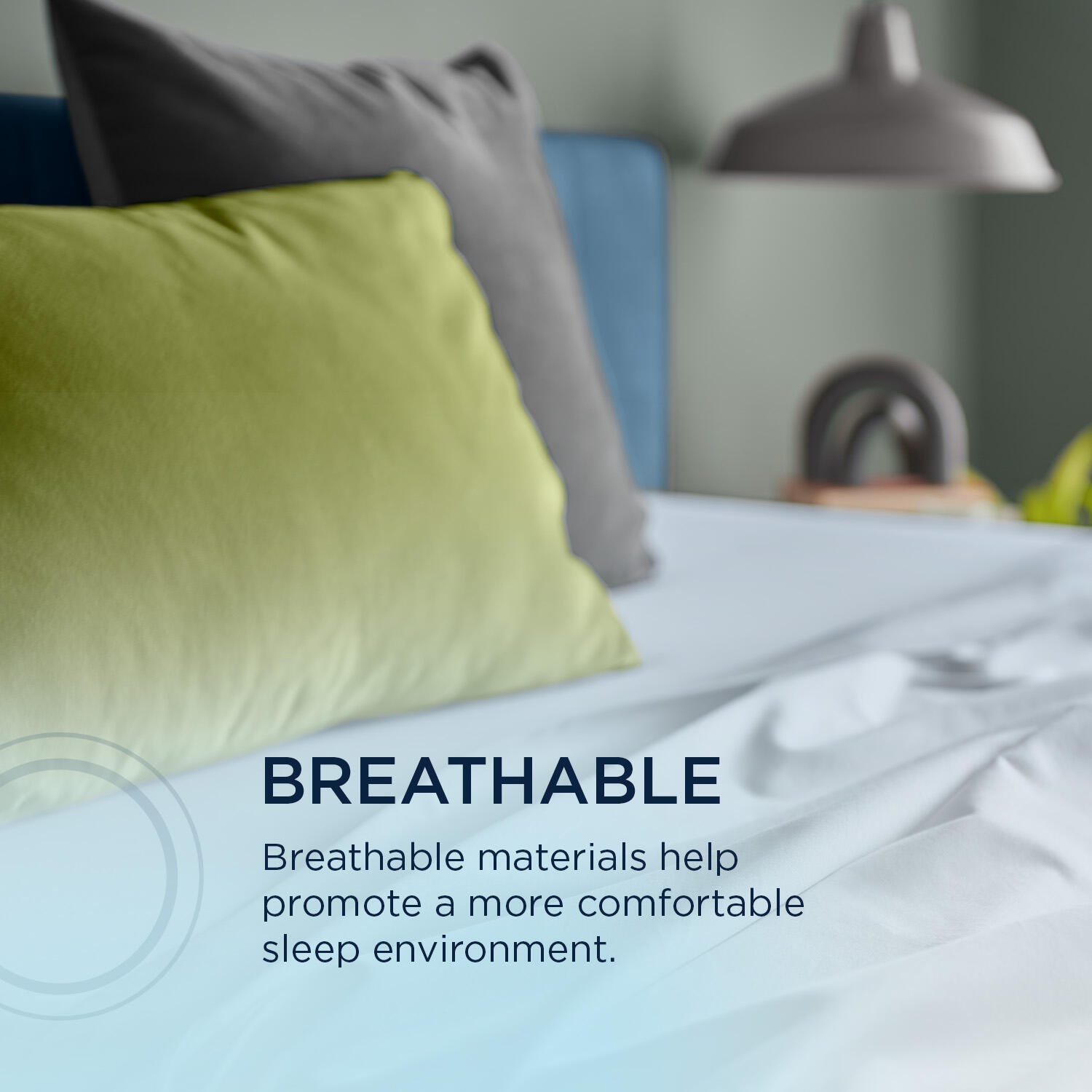 TEMPUR-breeze° Cooling Sheet Set- Twin XL, Graphite, large