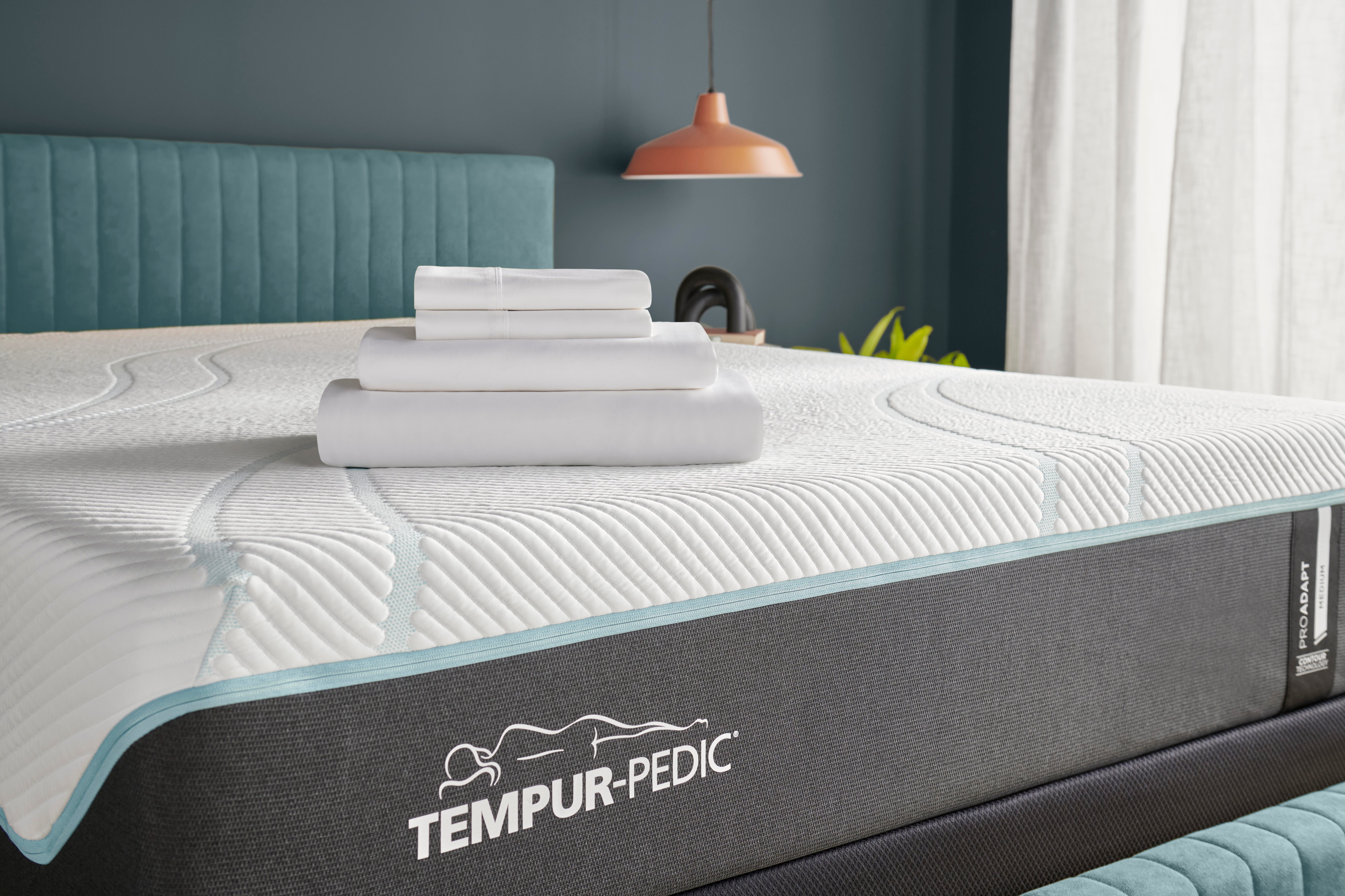 TEMPUR-ProAir&trade; Sheet Set- California King, Silver Mist, rollover