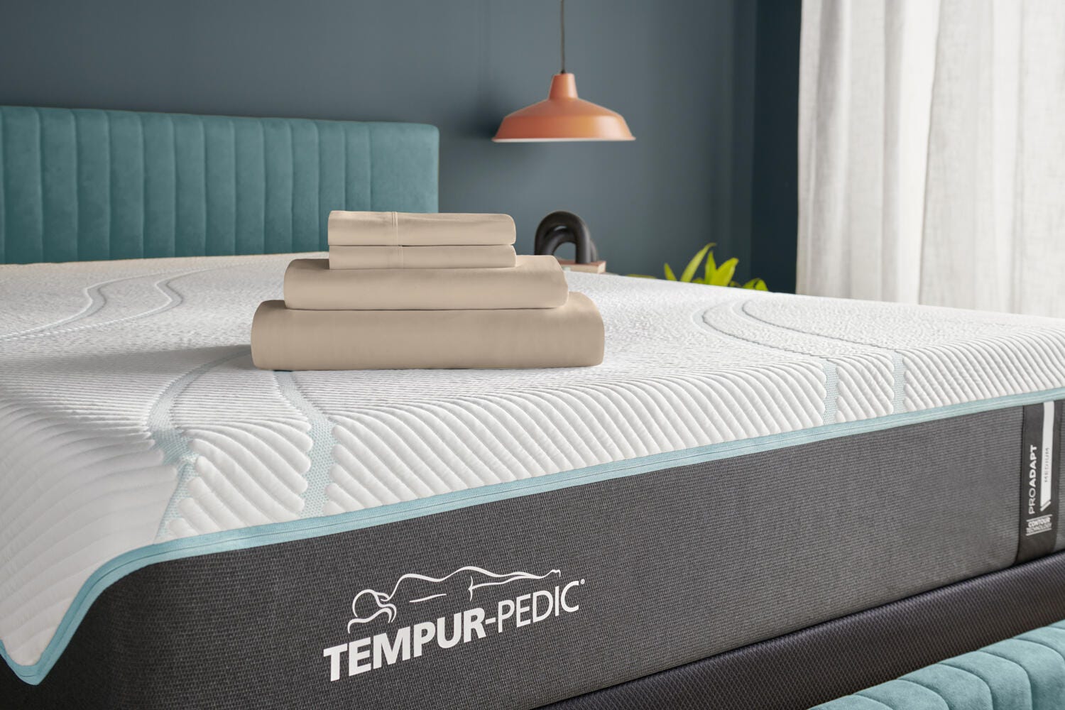 TEMPUR-ProAir™ Sheet Set- Split California King, Sandstone, large