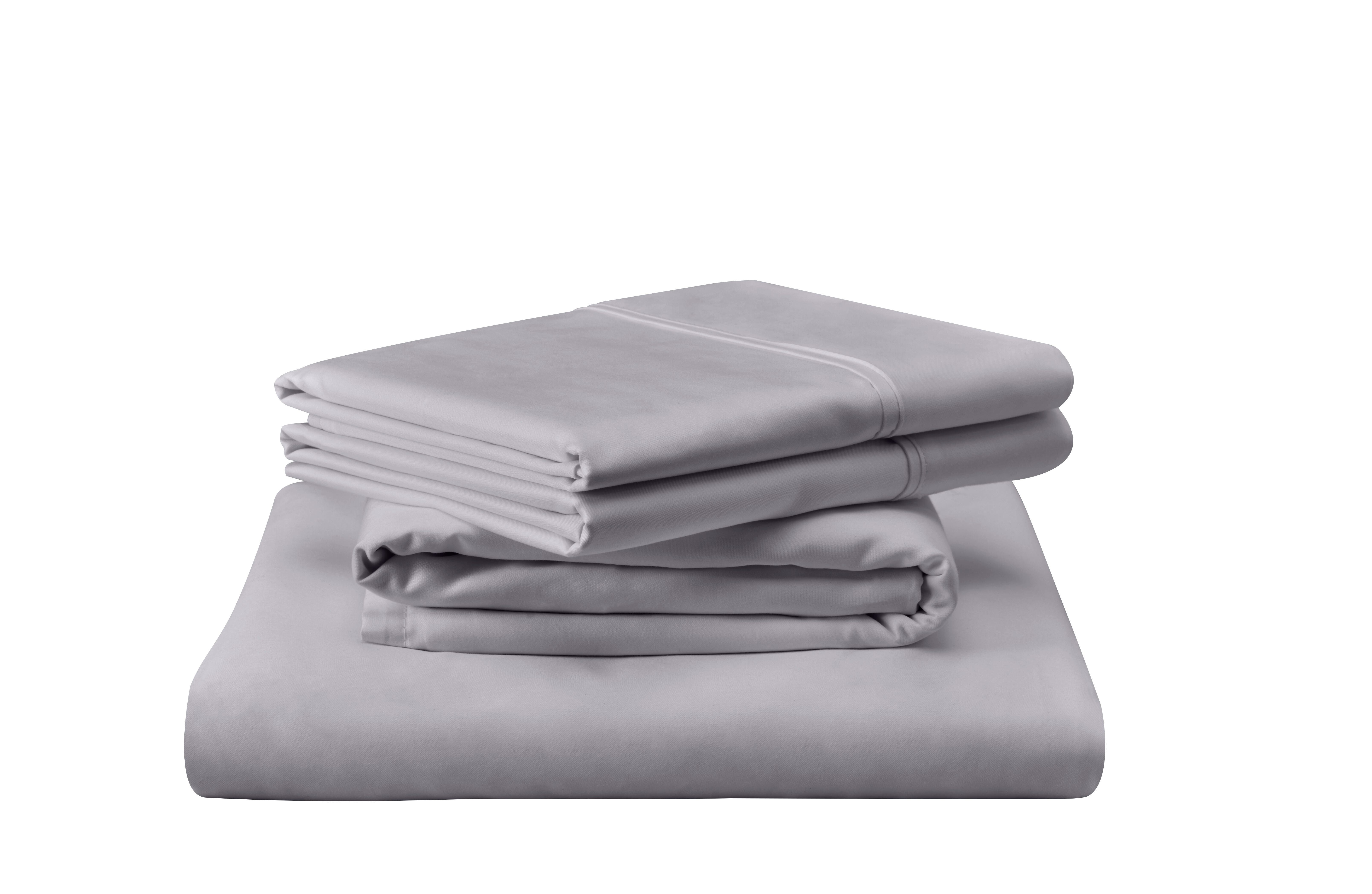 TEMPUR-ProAir&trade; Sheet Set- Twin, Cool Gray, large