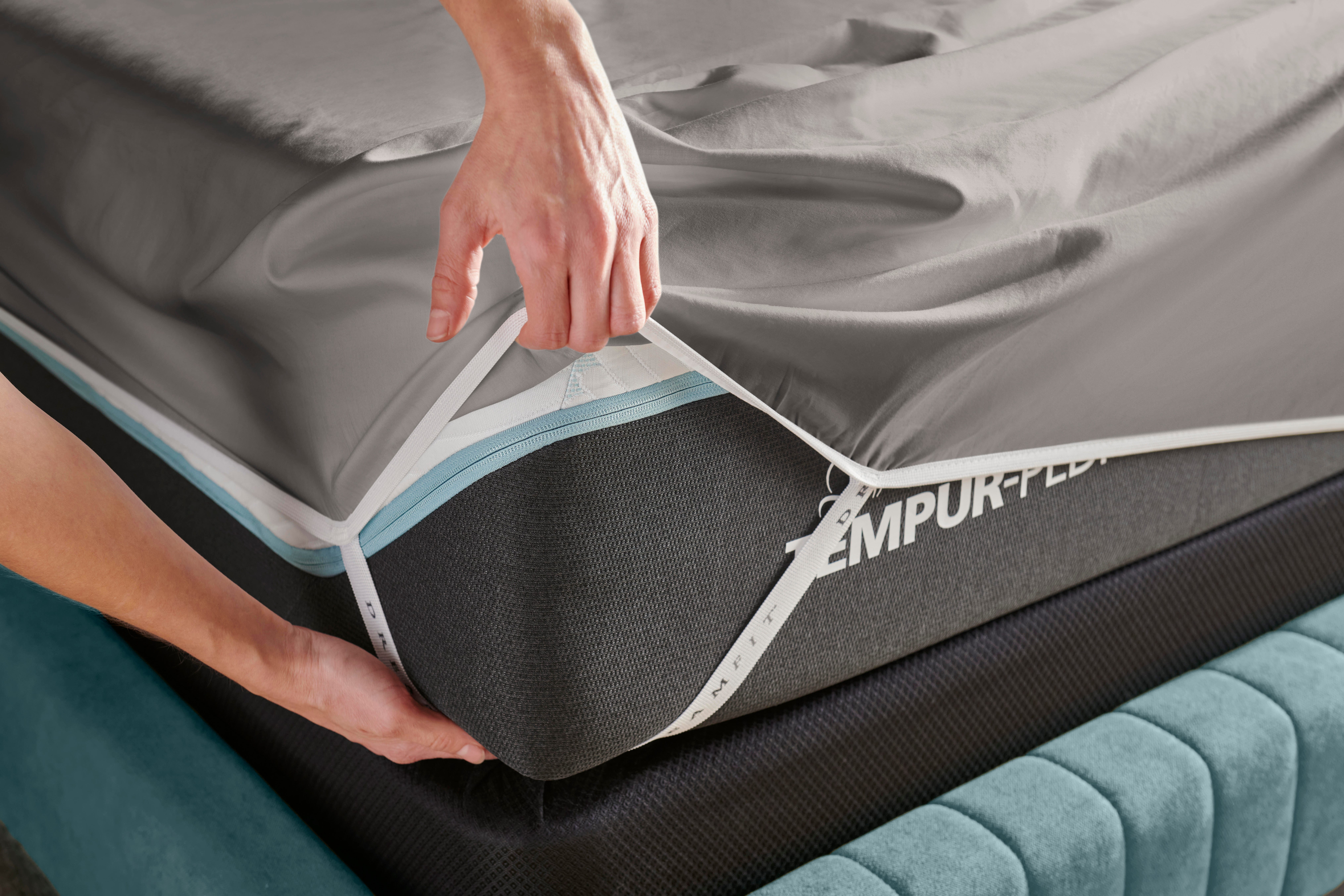 TEMPUR-ProAir™ Sheet Set- Twin XL, Cool Gray, large