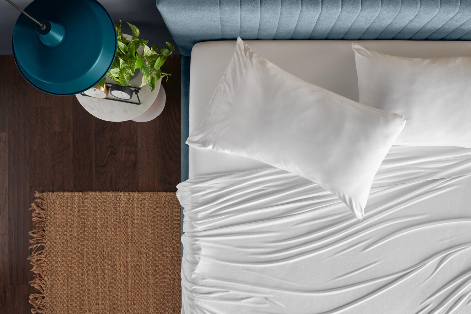 TEMPUR-Rayon from Bamboo Sheet Set- California King, White, large