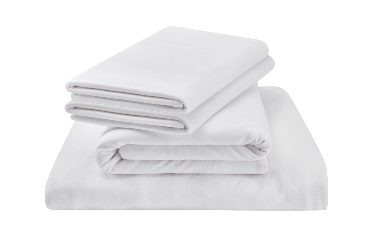TEMPUR-Rayon from Bamboo Sheet Set- Split King, White, rollover