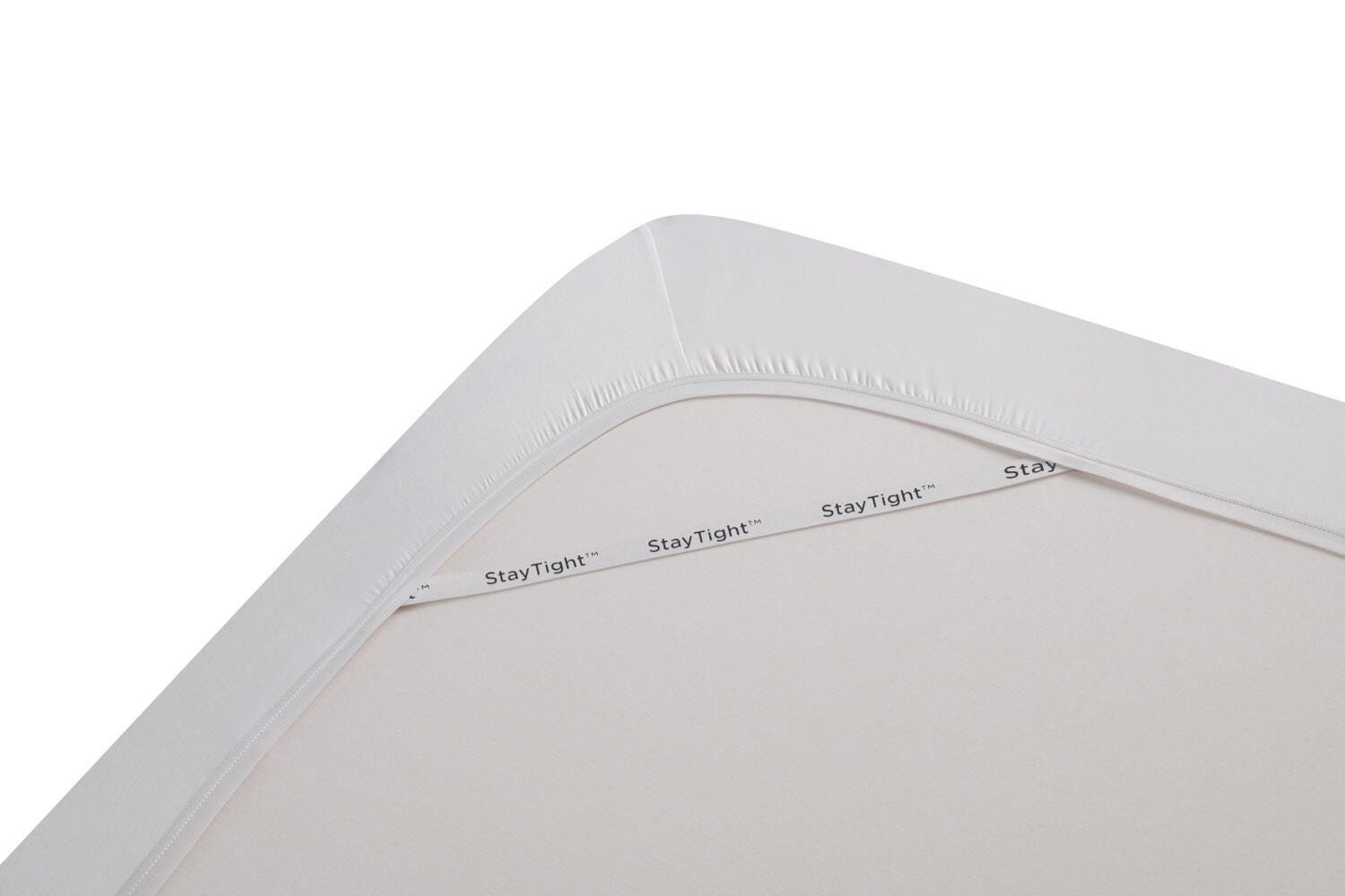 TEMPUR-Rayon from Bamboo Sheet Set- Twin, White, large