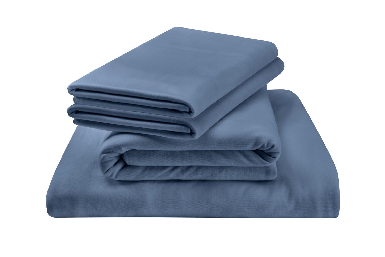 TEMPUR-Rayon from Bamboo Sheet Set- Full, Vintage Indigo, large