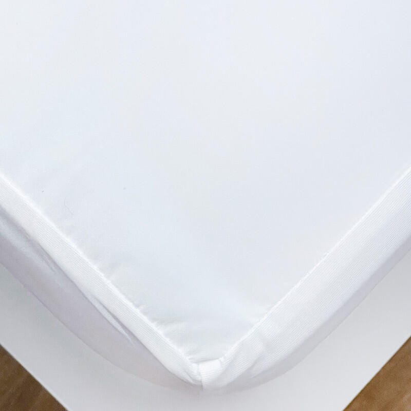 PROTECTEASE Luxury Zippered Queen Mattress Protector, White, large