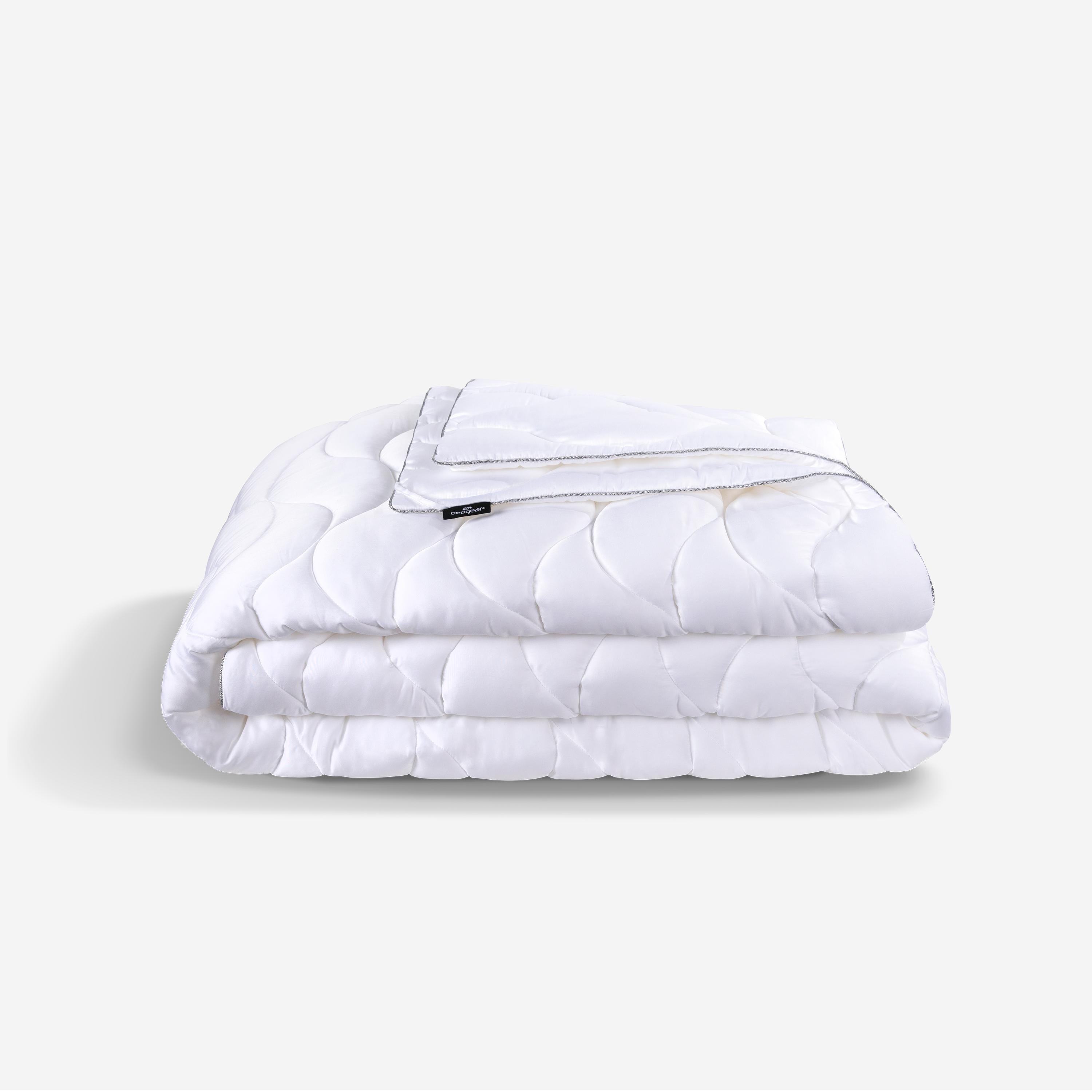 Camelia King 8 Piece Embroidered Comforter Set, Natural, rollover
