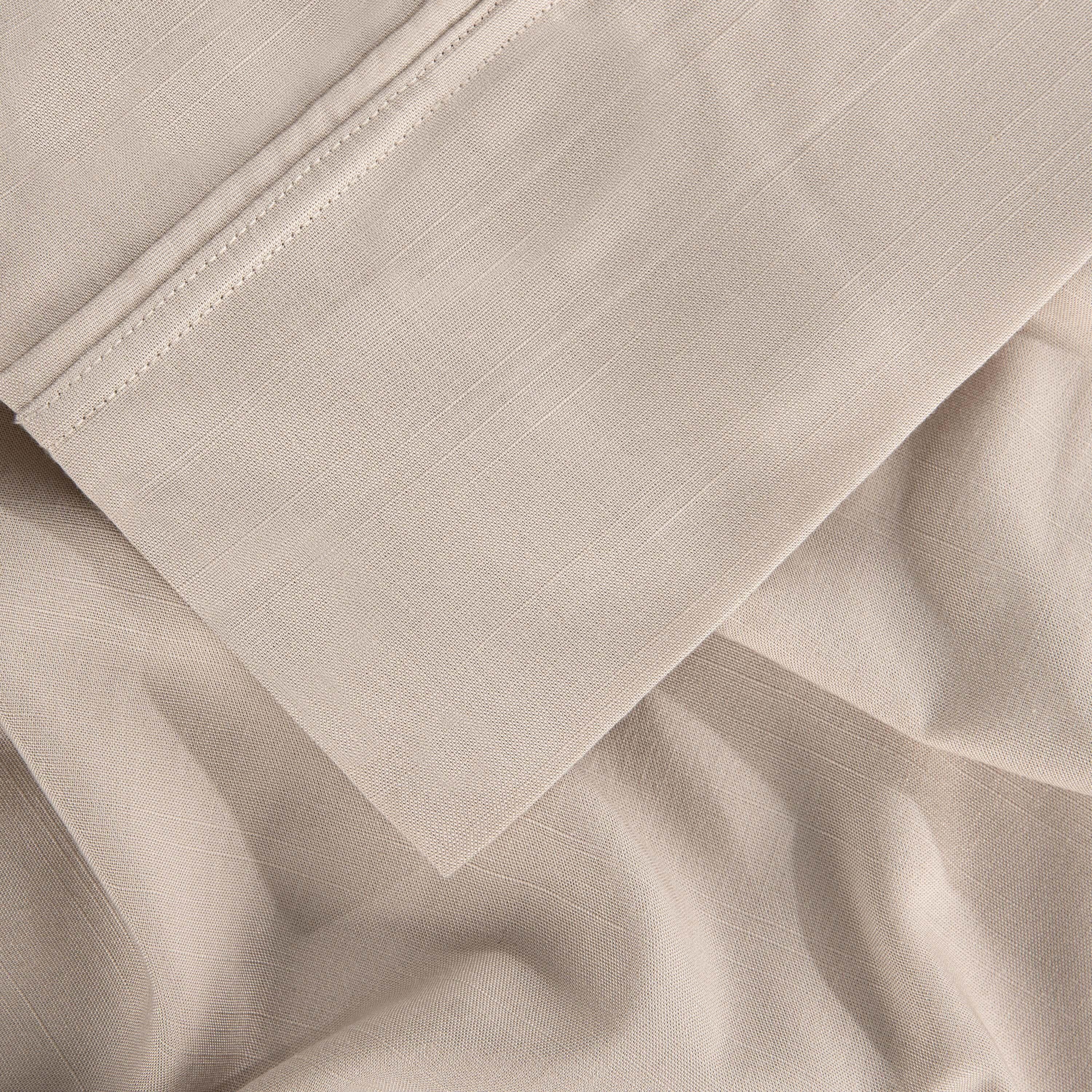 BEDGEAR Hyper-Linen Queen Sheet Set, Medium Beige, large
