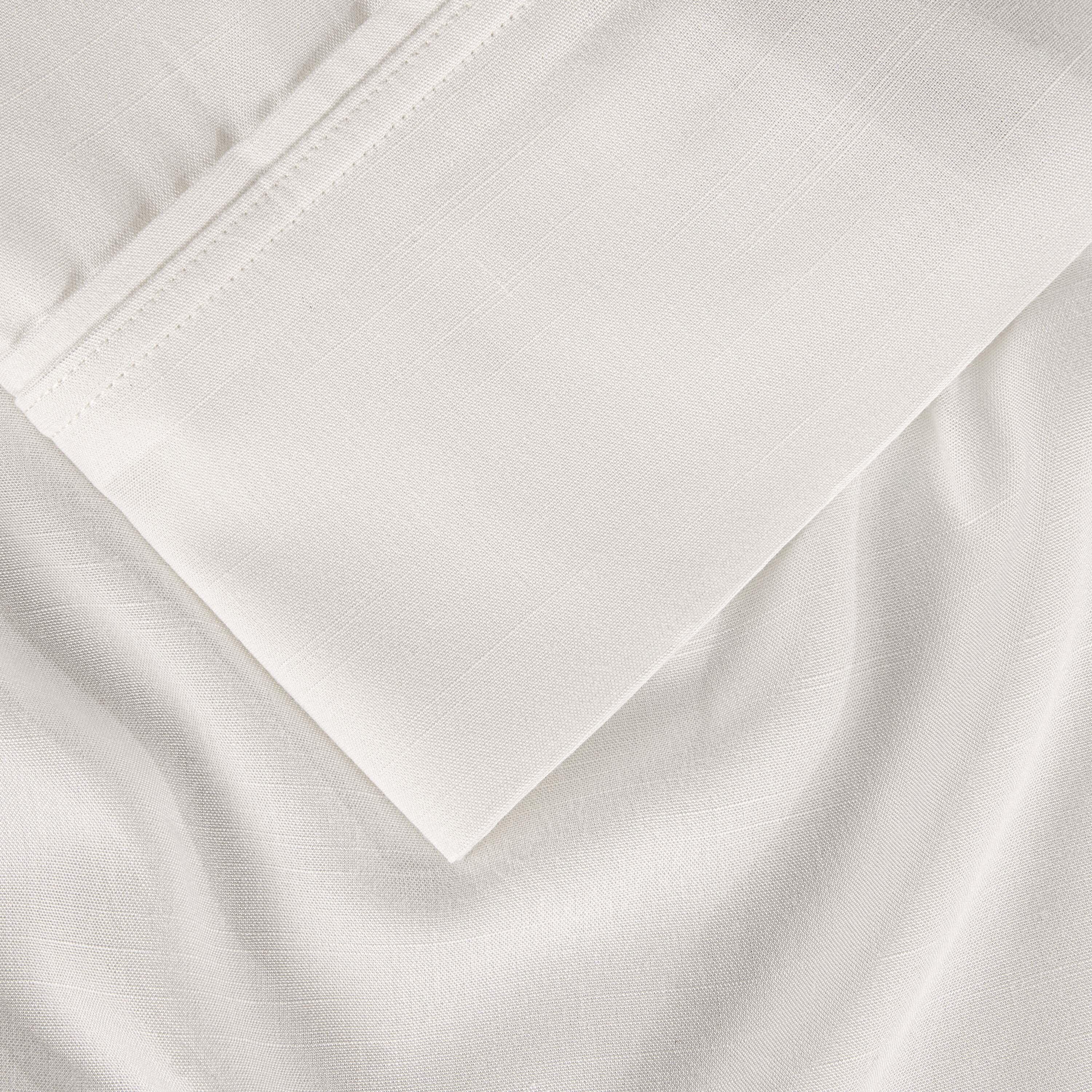 BEDGEAR Hyper-Linen Queen Sheet Set, Bright White, large