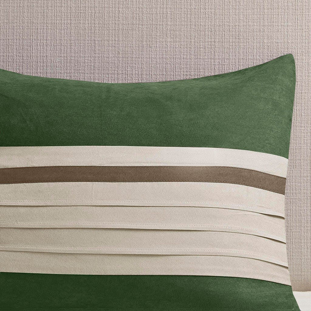 Madison Park Palmer King 7 Piece Comforter Set, Green, large