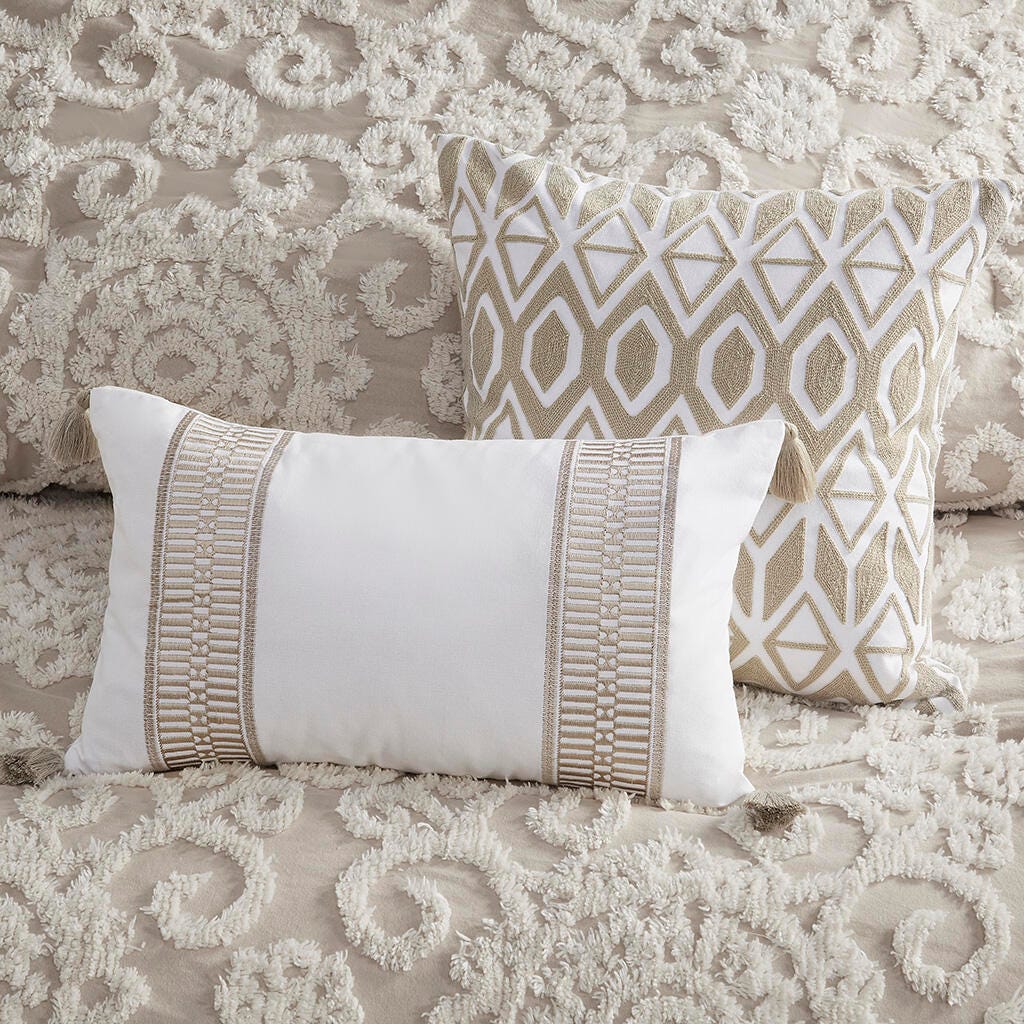 Suzanna King Duvet  Mini Set, Taupe, large