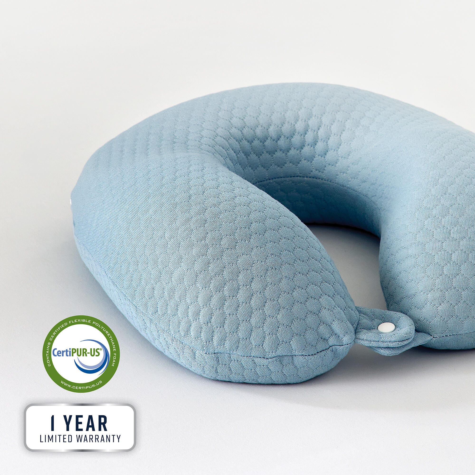 Bodipedic Essentials U-Neck Support Memory Foam Accessory Pillow, , swatch