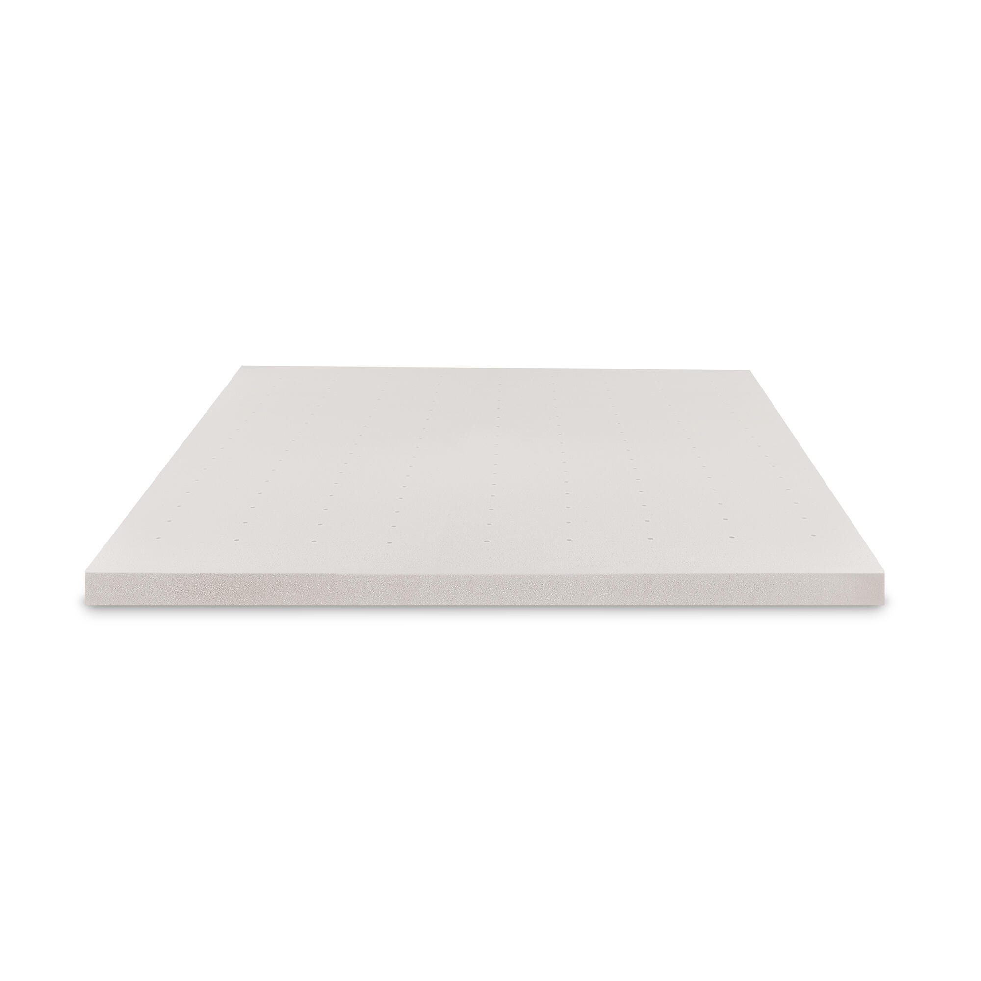 Bodipedic Essentials 3-Inch Copper Infused Memory Foam Mattress Topper, Copper, large