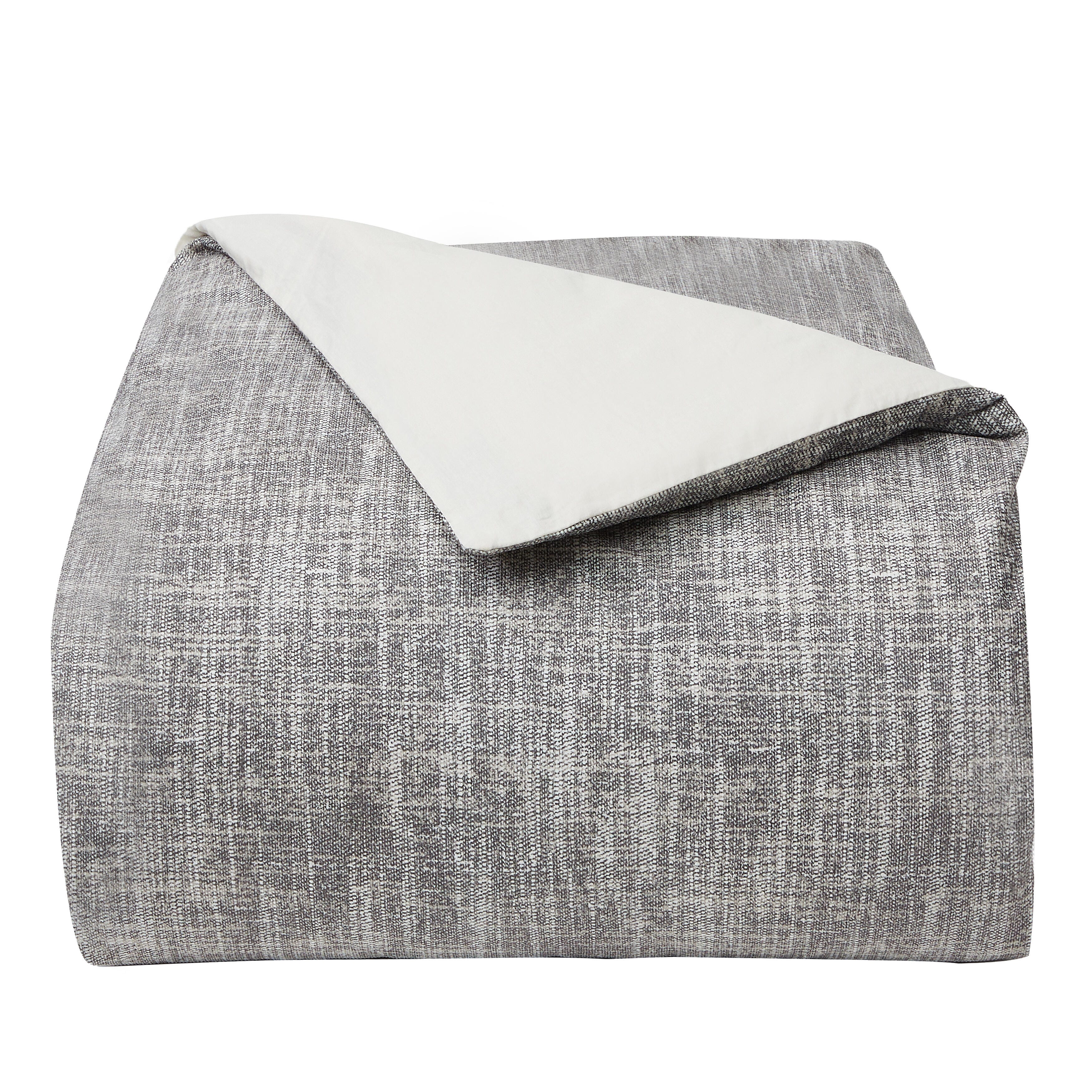 Oscar Oliver Summit King/California King Duvet Cover 3 Piece Set, Stone, large