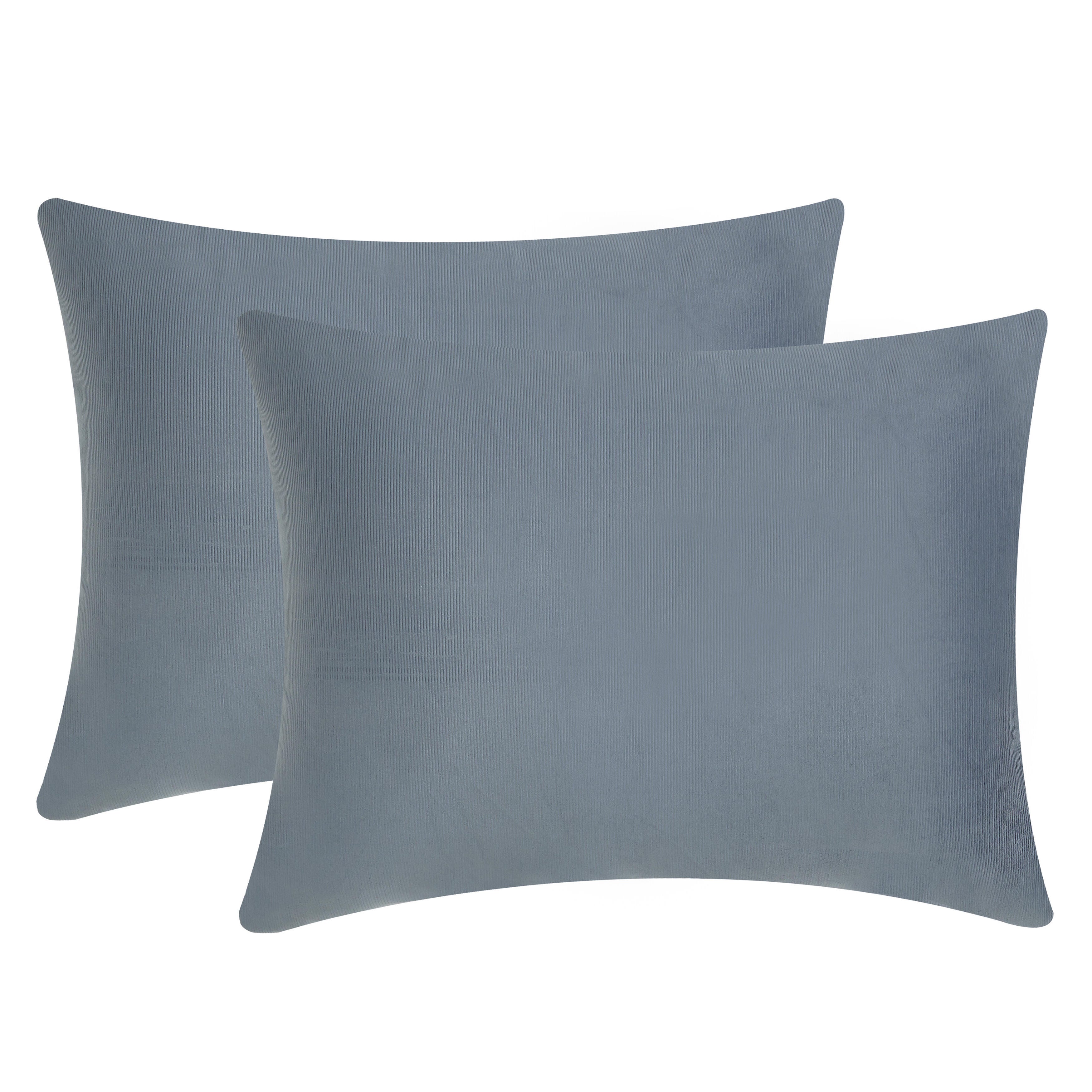 Oscar Oliver Valencia Full/Queen Duvet Cover 3 Piece Set, Steel Blue, large