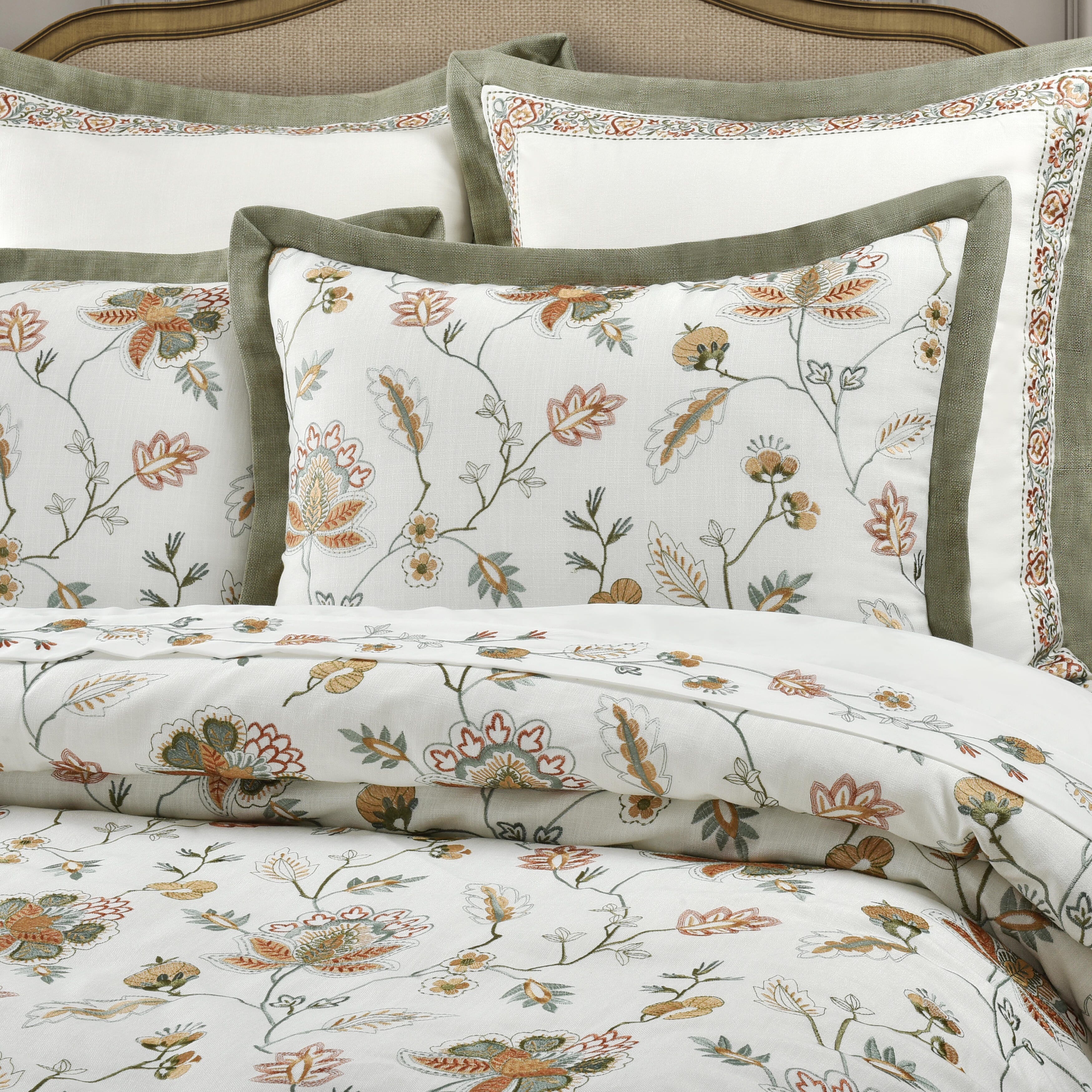 J. Queen New York Athena King 4 Piece Comforter Set, Harvest, large