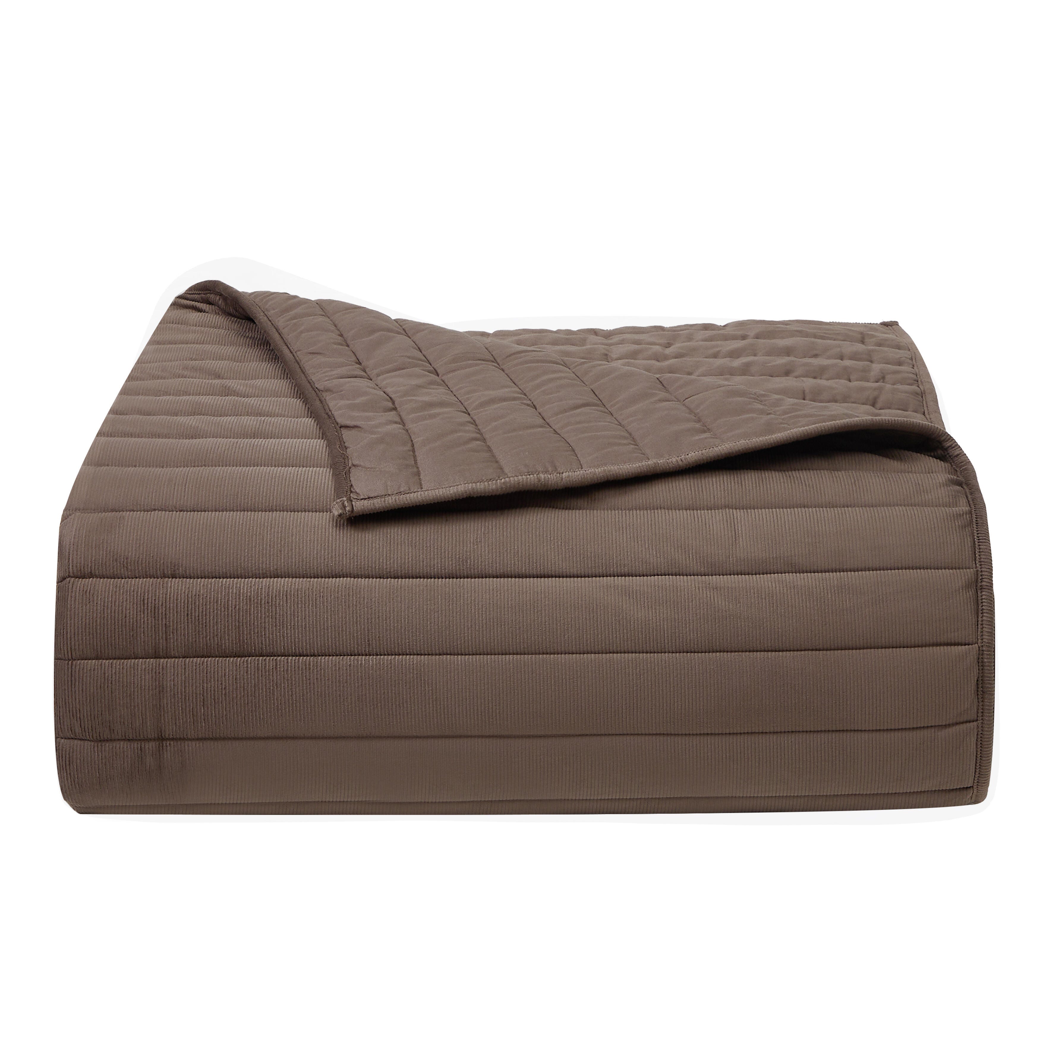 Oscar Oliver Valencia Twin/Twin Xl 2Pc. Quilt Set, Mocha, rollover