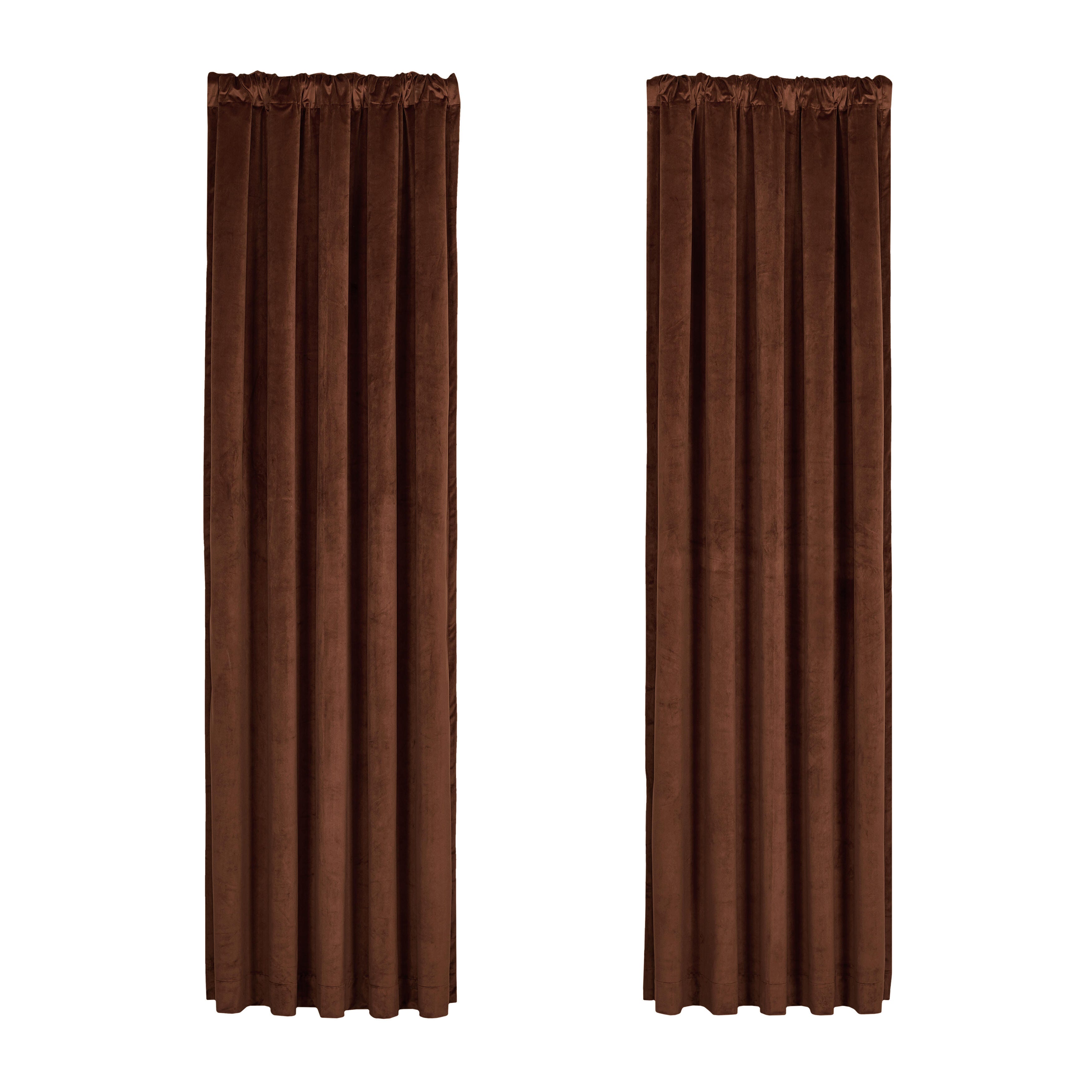 J.Queen New York Townsend 84" Window Panel, Terracotta, large