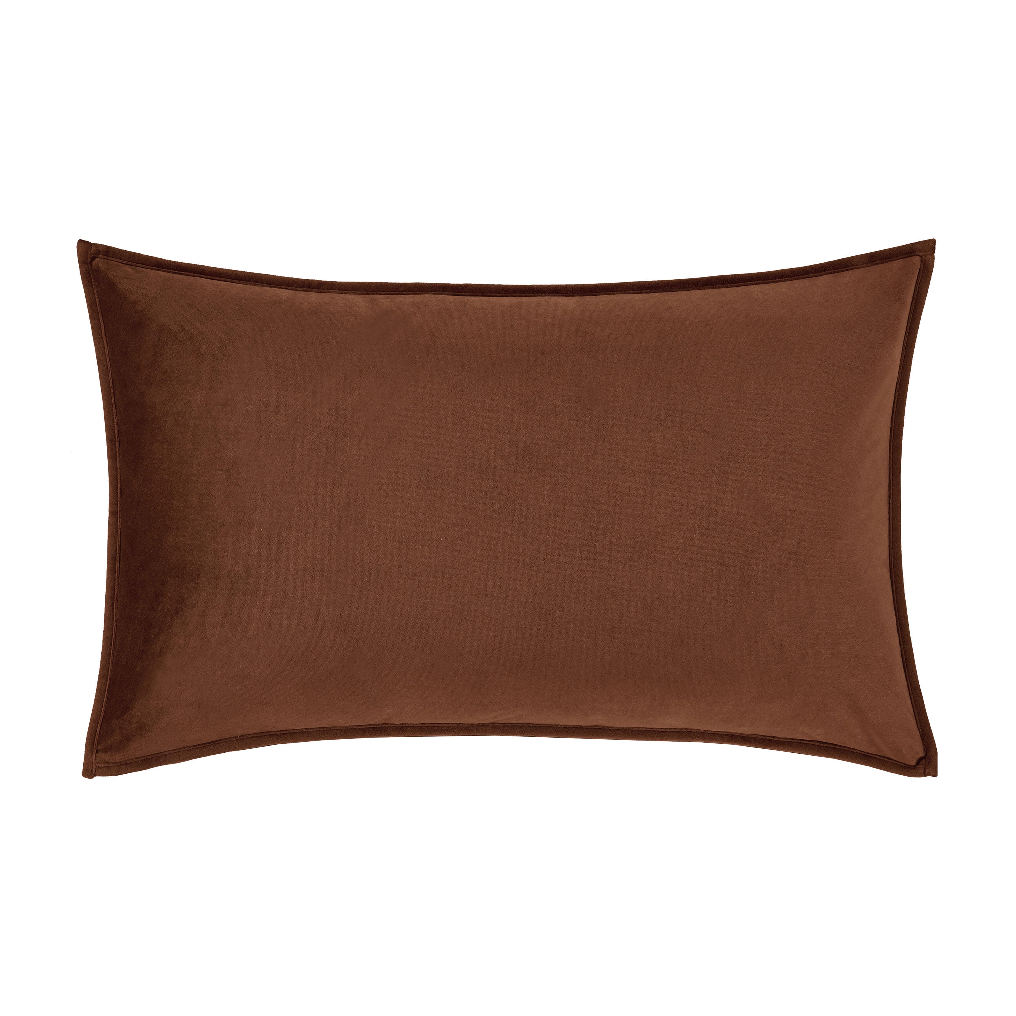 J.Queen New York Townsend Lumbar Decorative Throw Pillow Cover, Terracotta, large
