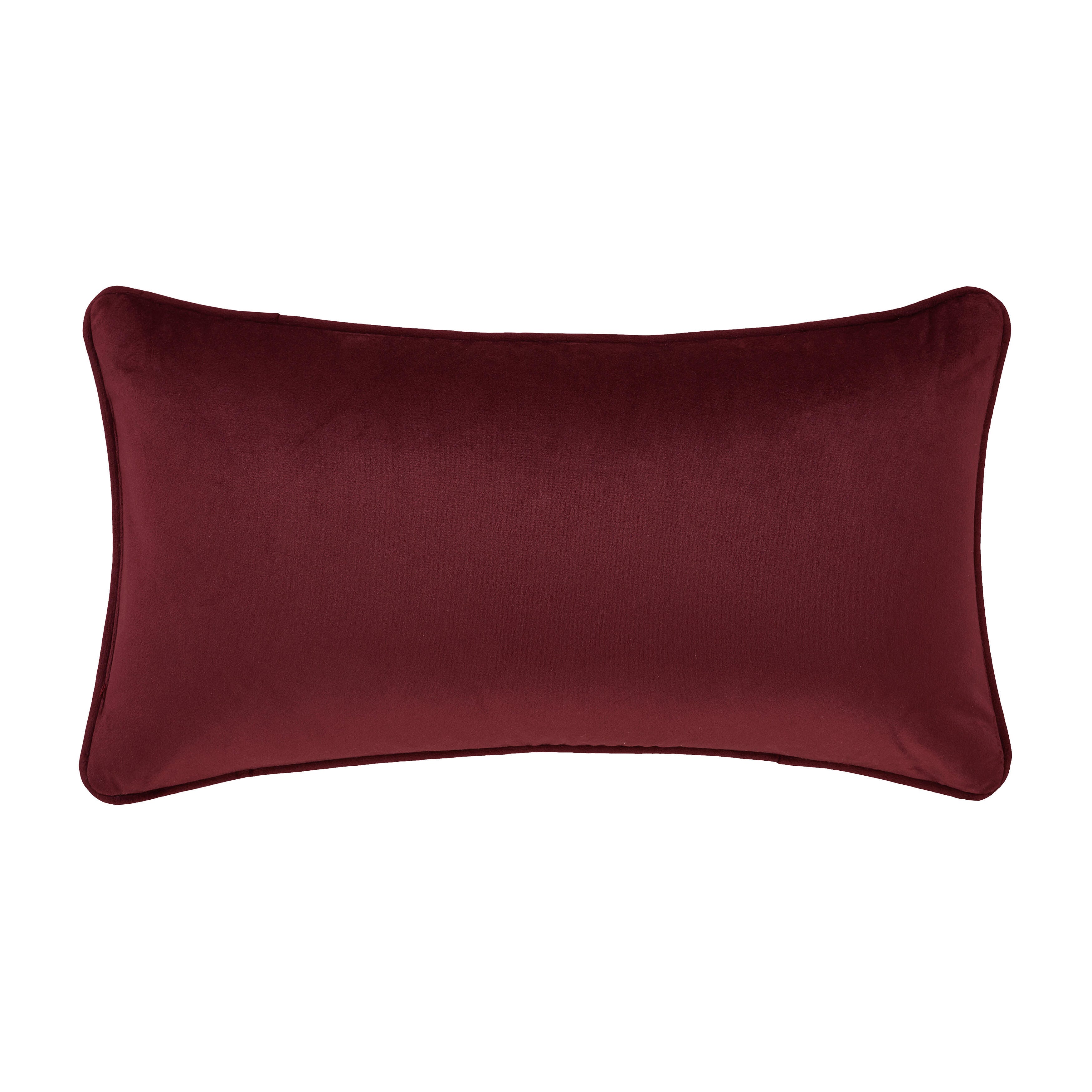 J.Queen New York Townsend Pillow Crown Boudoir, Red, large