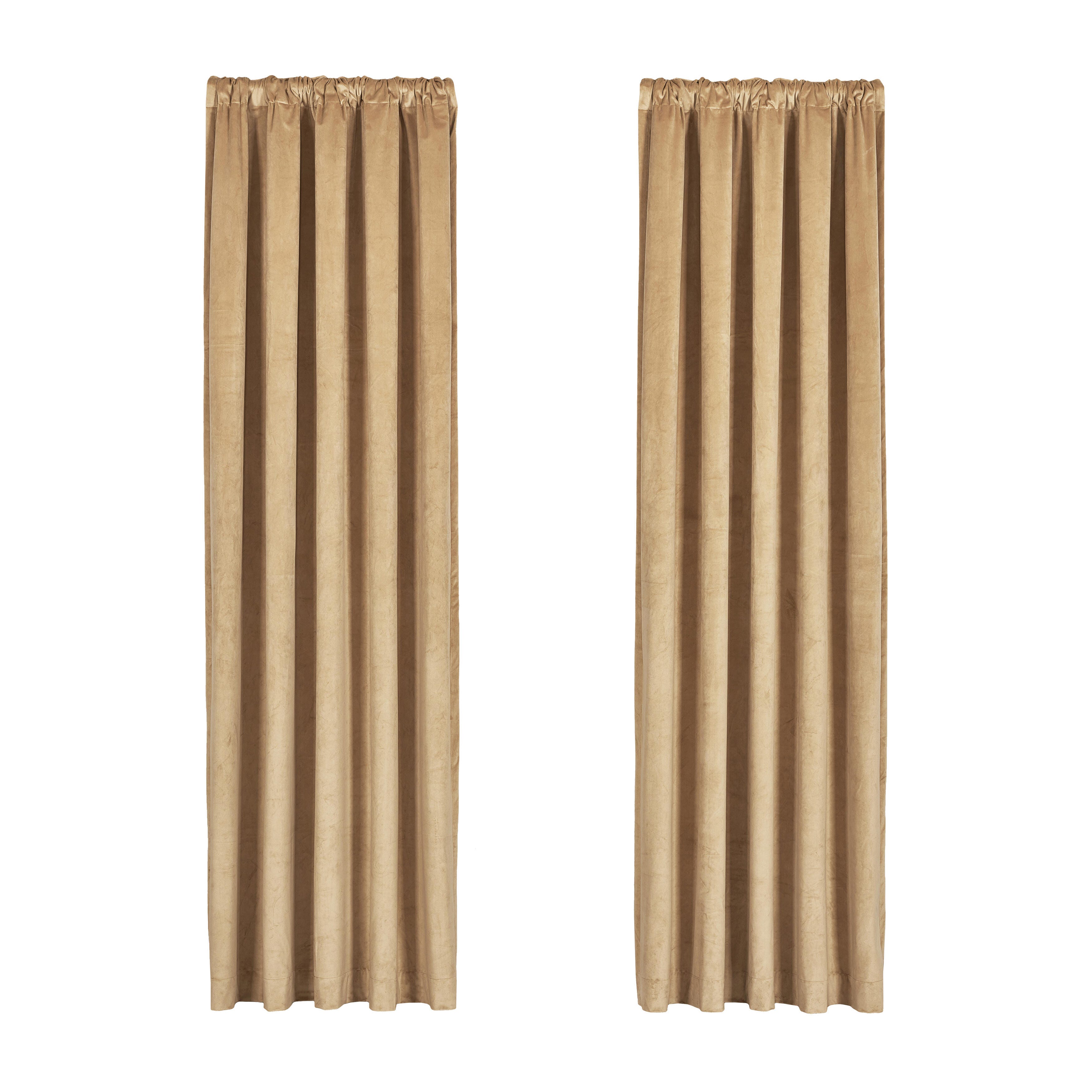 J.Queen New York Townsend 84" Window Panel, Gold, large