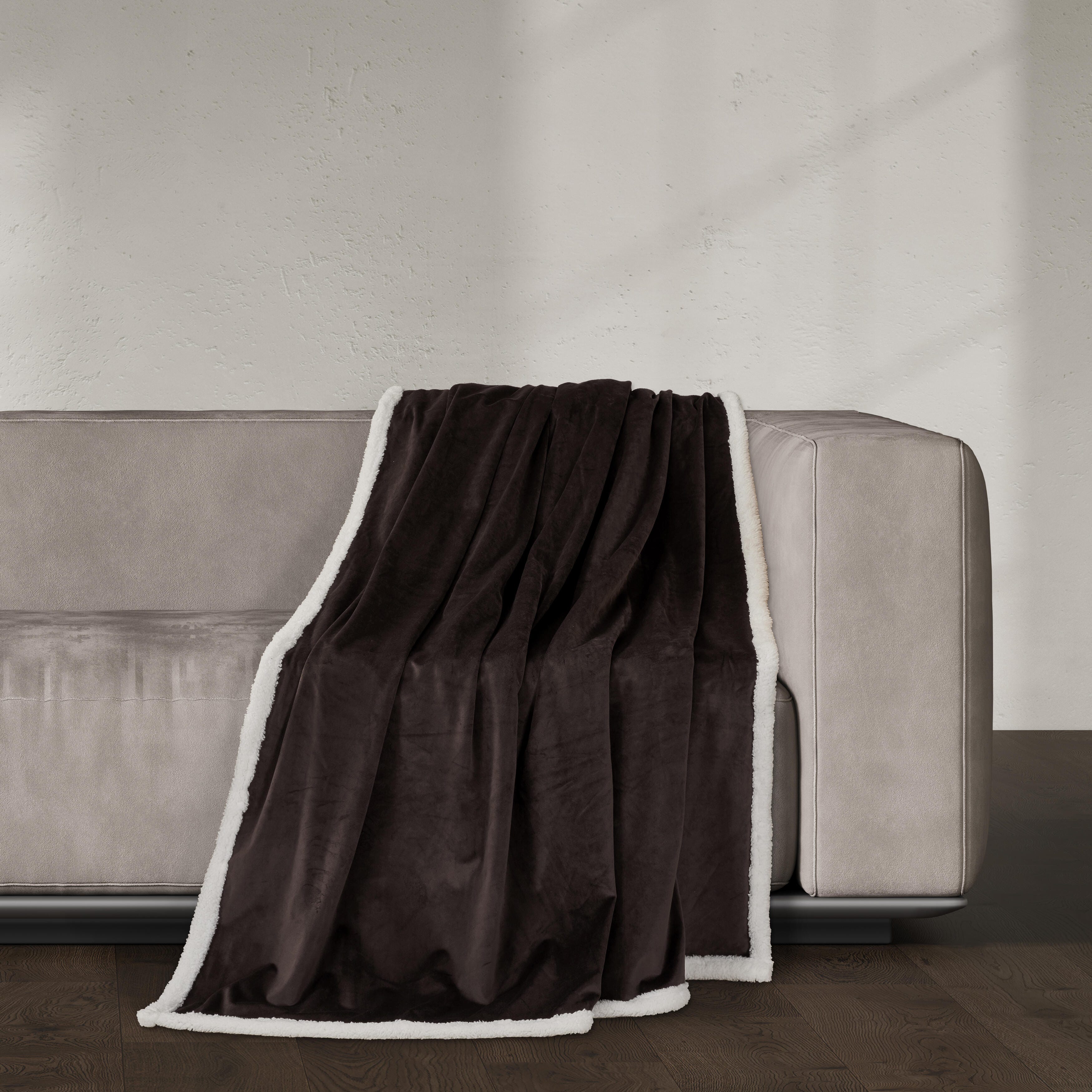 J.Queen New York Townsend Throw, Mink, large