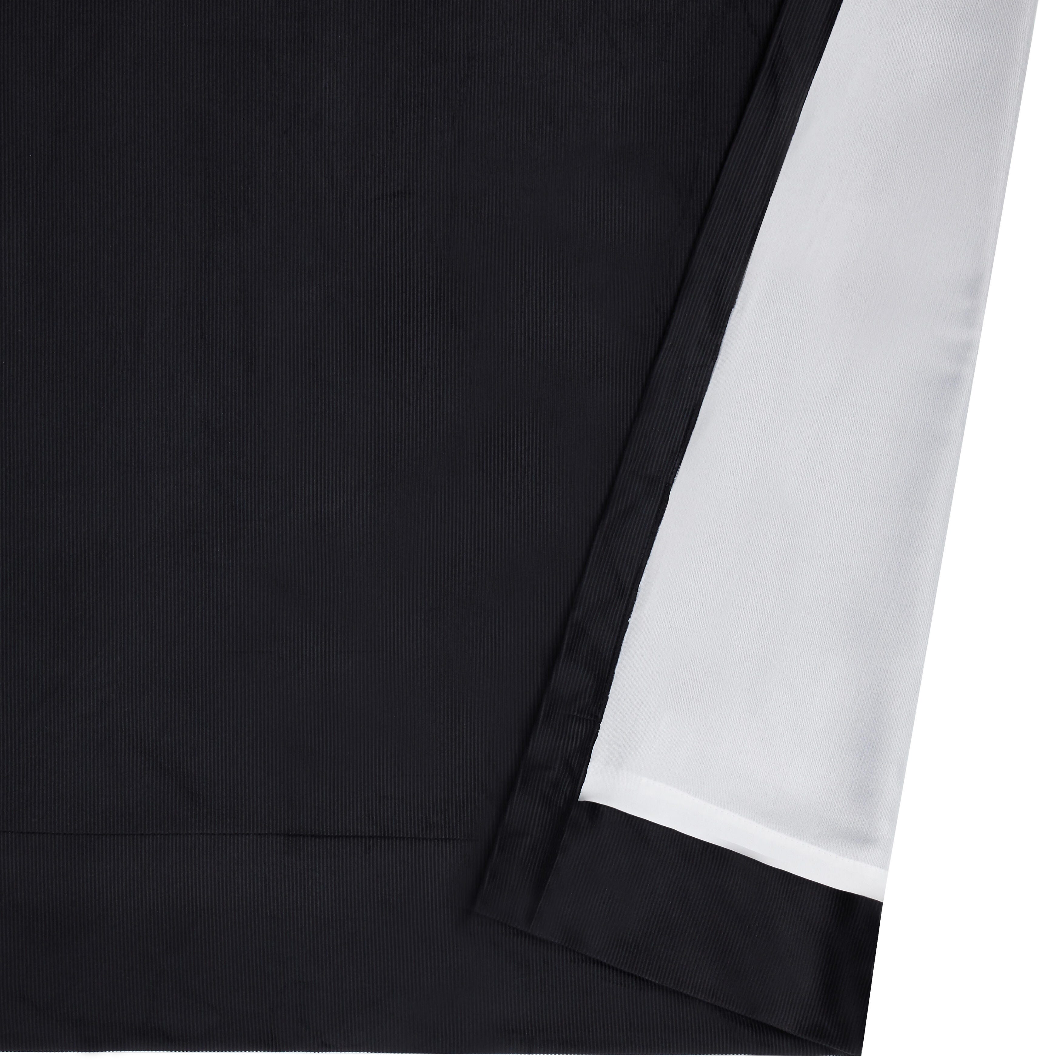 Oscar Oliver Valencia 84" Window Panel Pair, Black, large