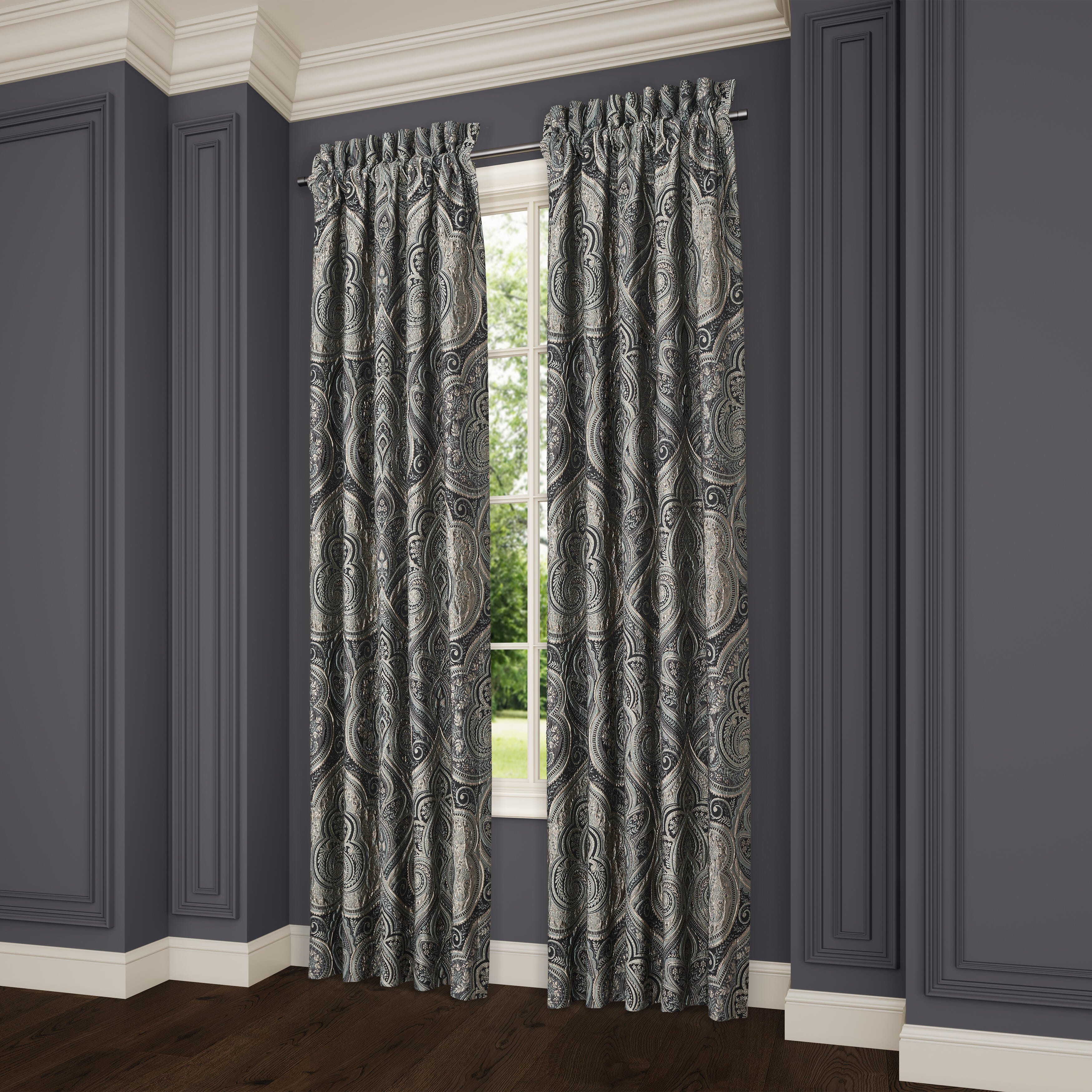 J. New York Vincenzo 84" Window Panel Pair