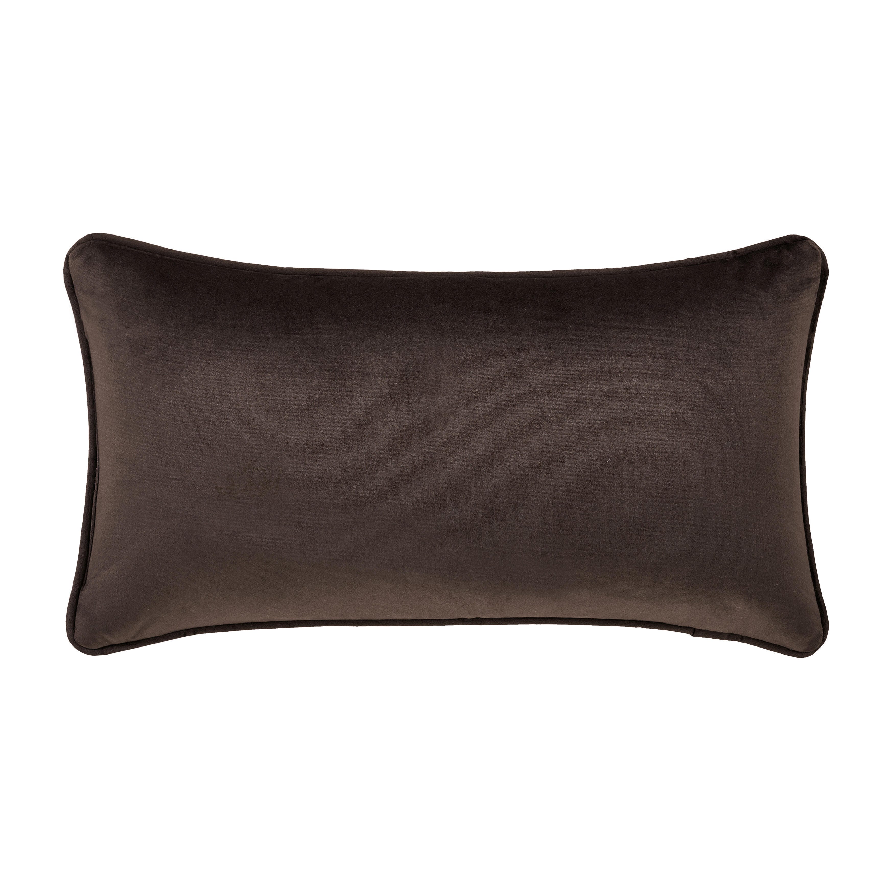 J.Queen New York Townsend Pillow Crown Boudoir, Mink, large