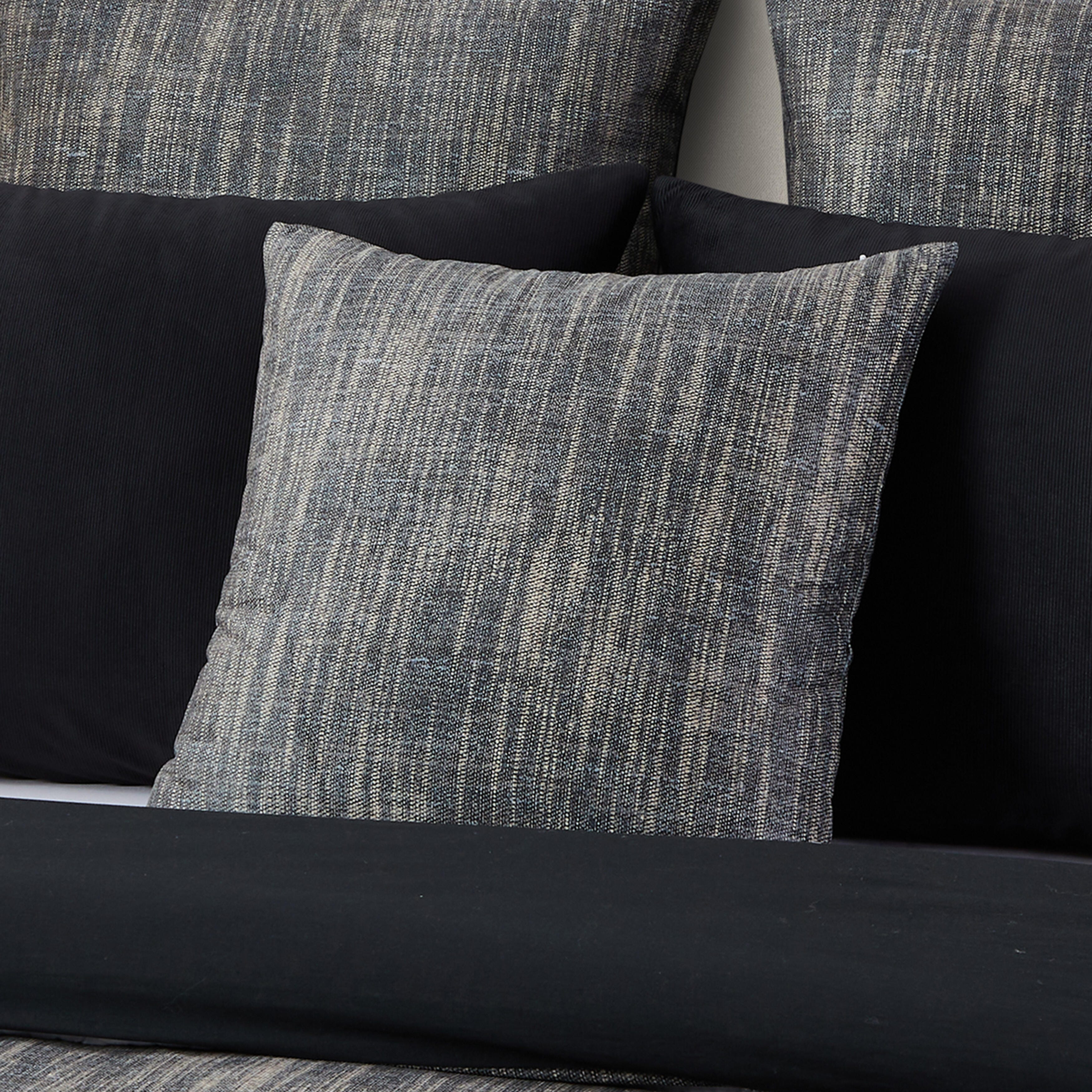 Oscar Oliver Summit 20" Square Decorative Throw Pillow, Bronze, large