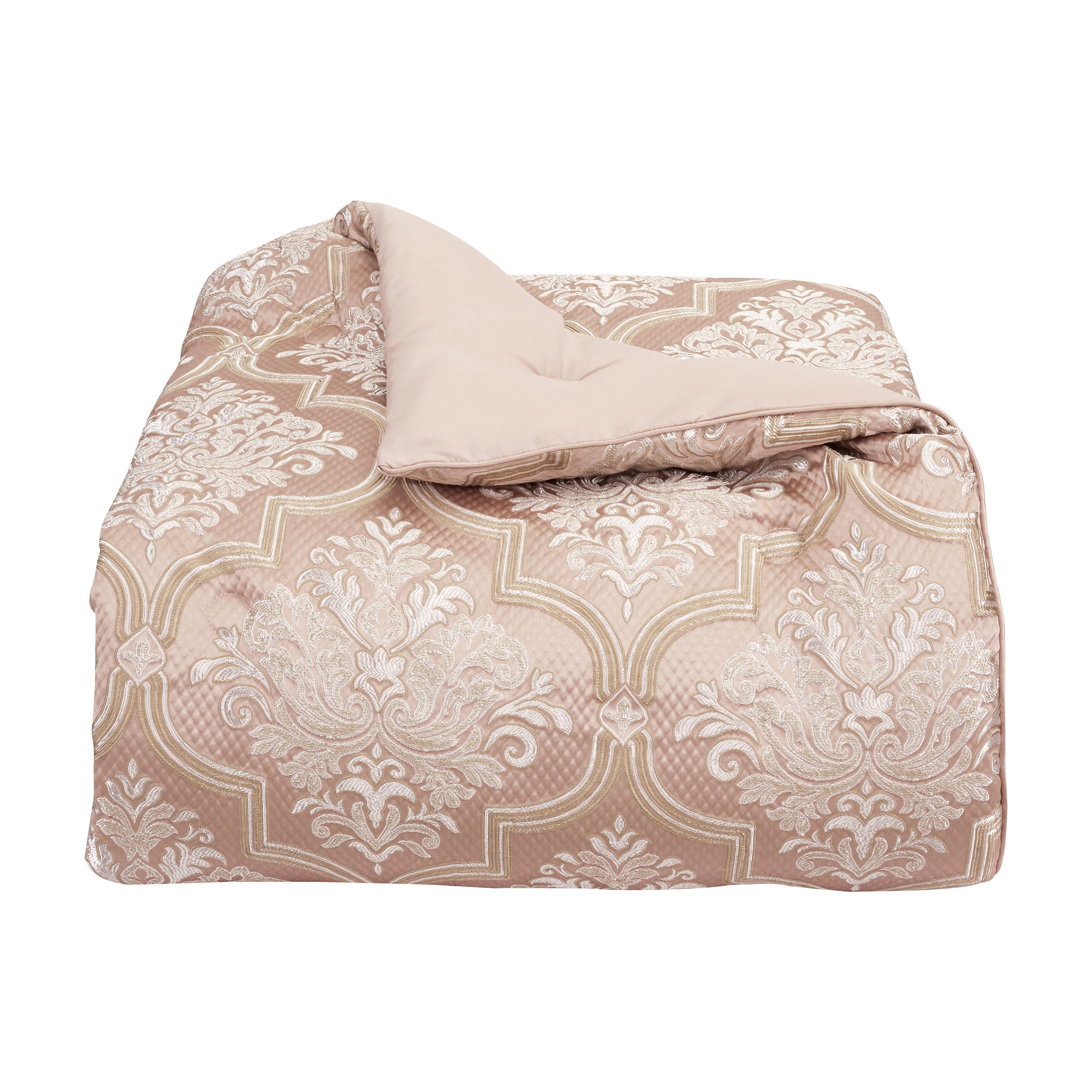 J.Queen New York Rosewater King 2 Piece Comforter Set, Blush, rollover